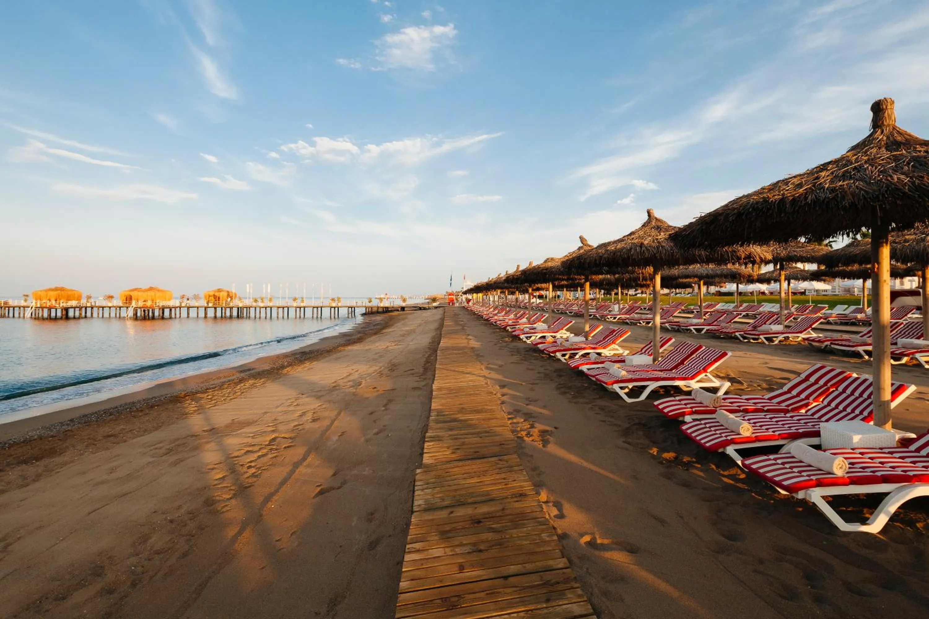 Beach in Selectum Luxury Resort Belek