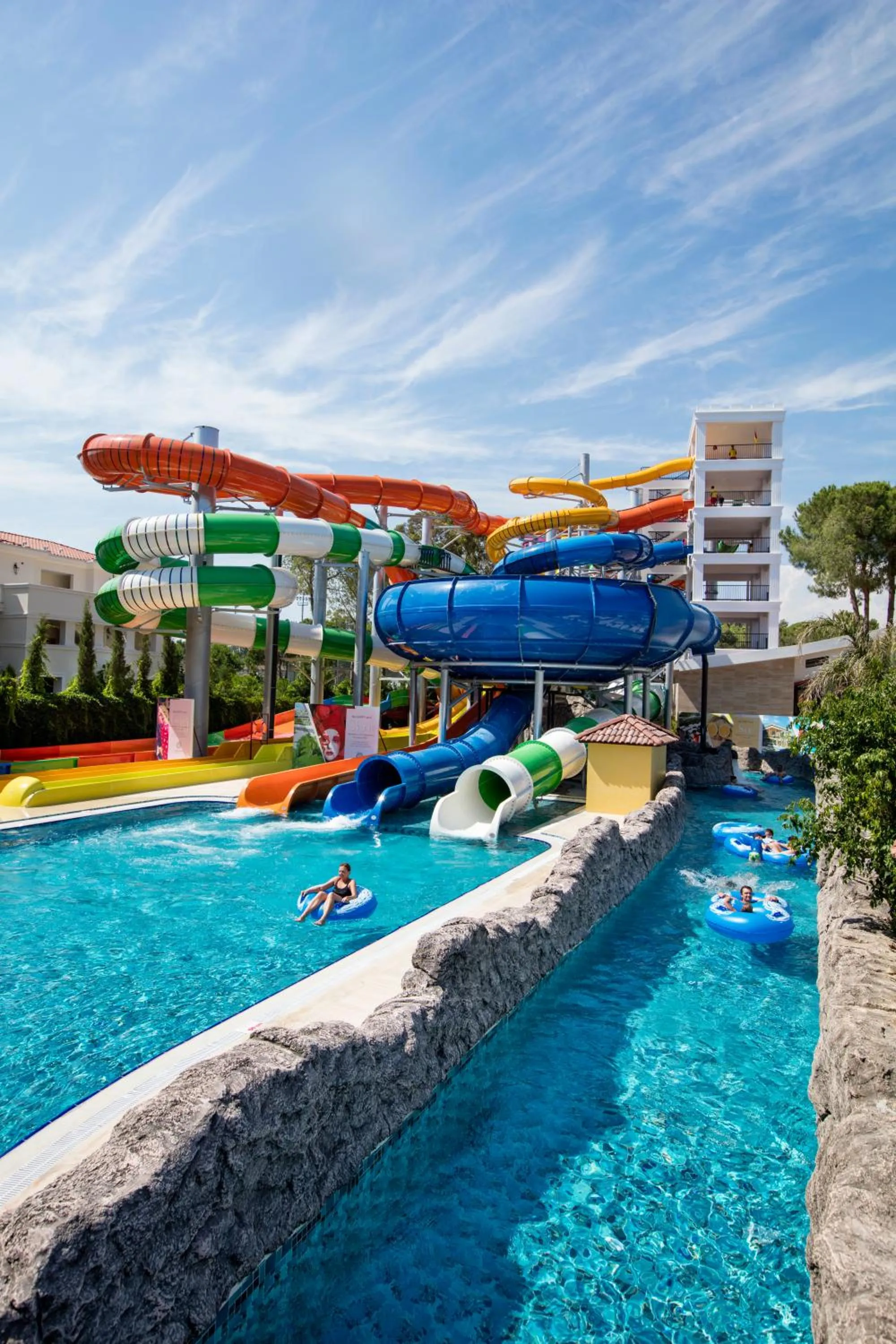 Aqua park in Selectum Luxury Resort Belek