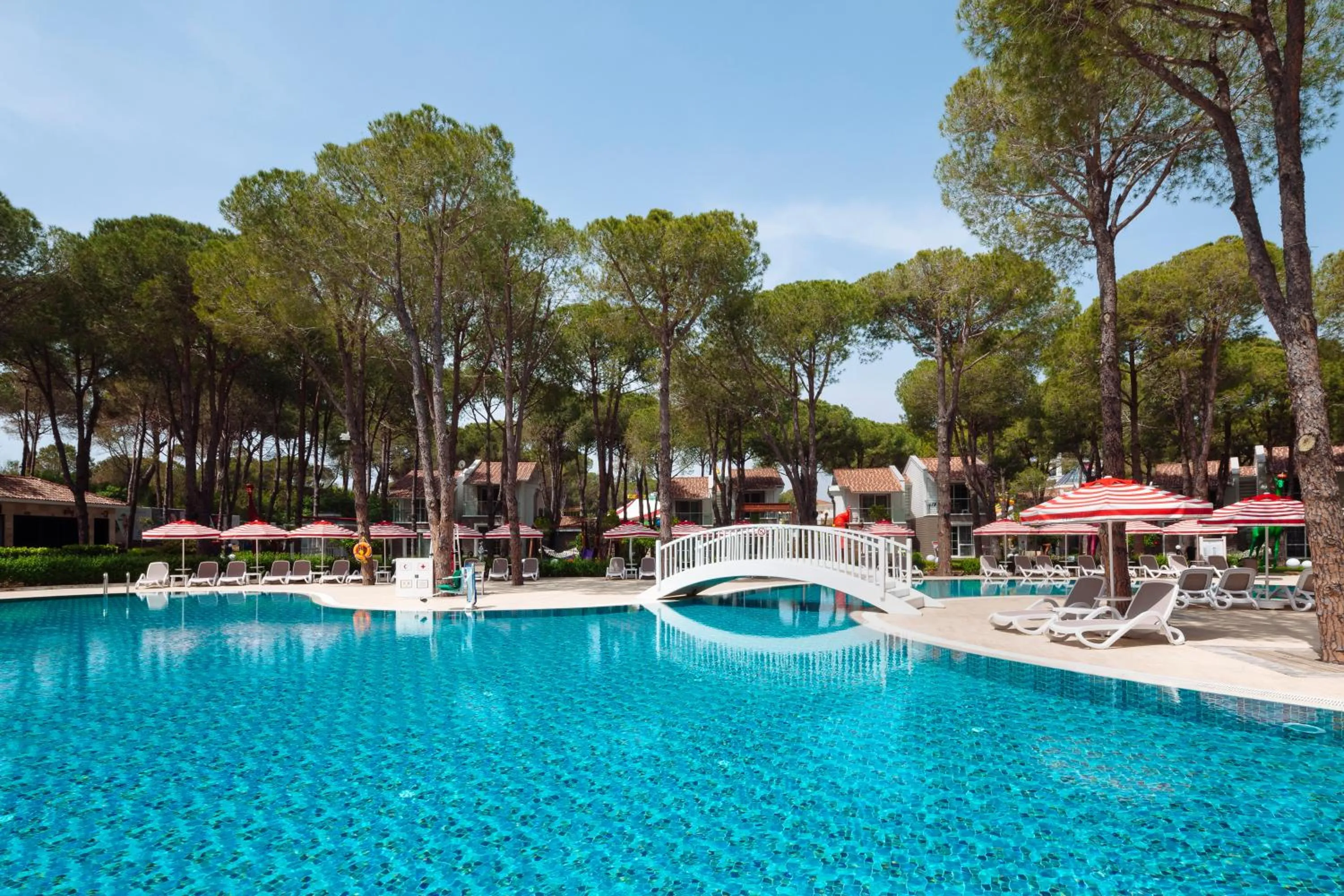 Pool view in Selectum Luxury Resort Belek