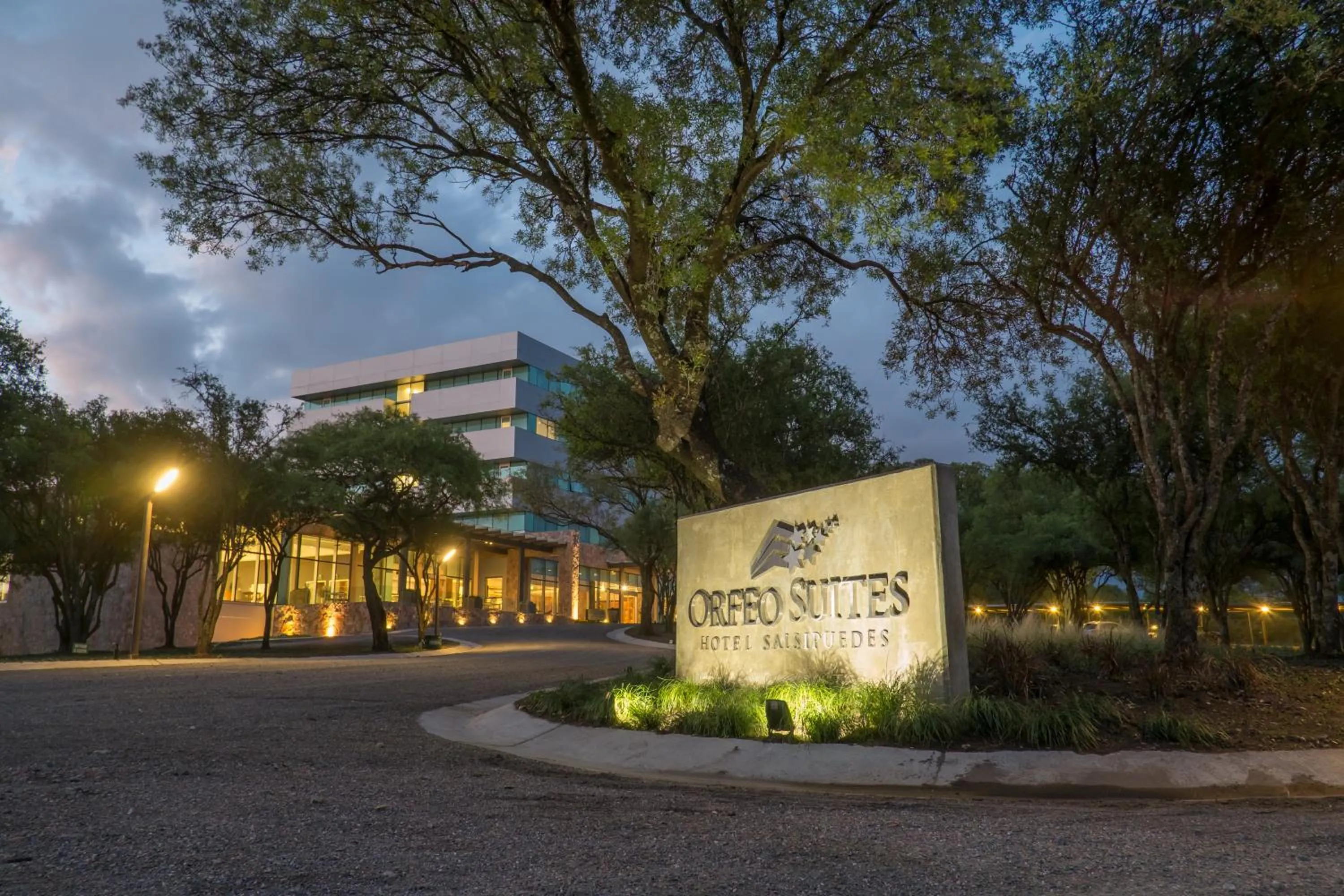 Property building in Orfeo Suites Hotel Sierras Chicas