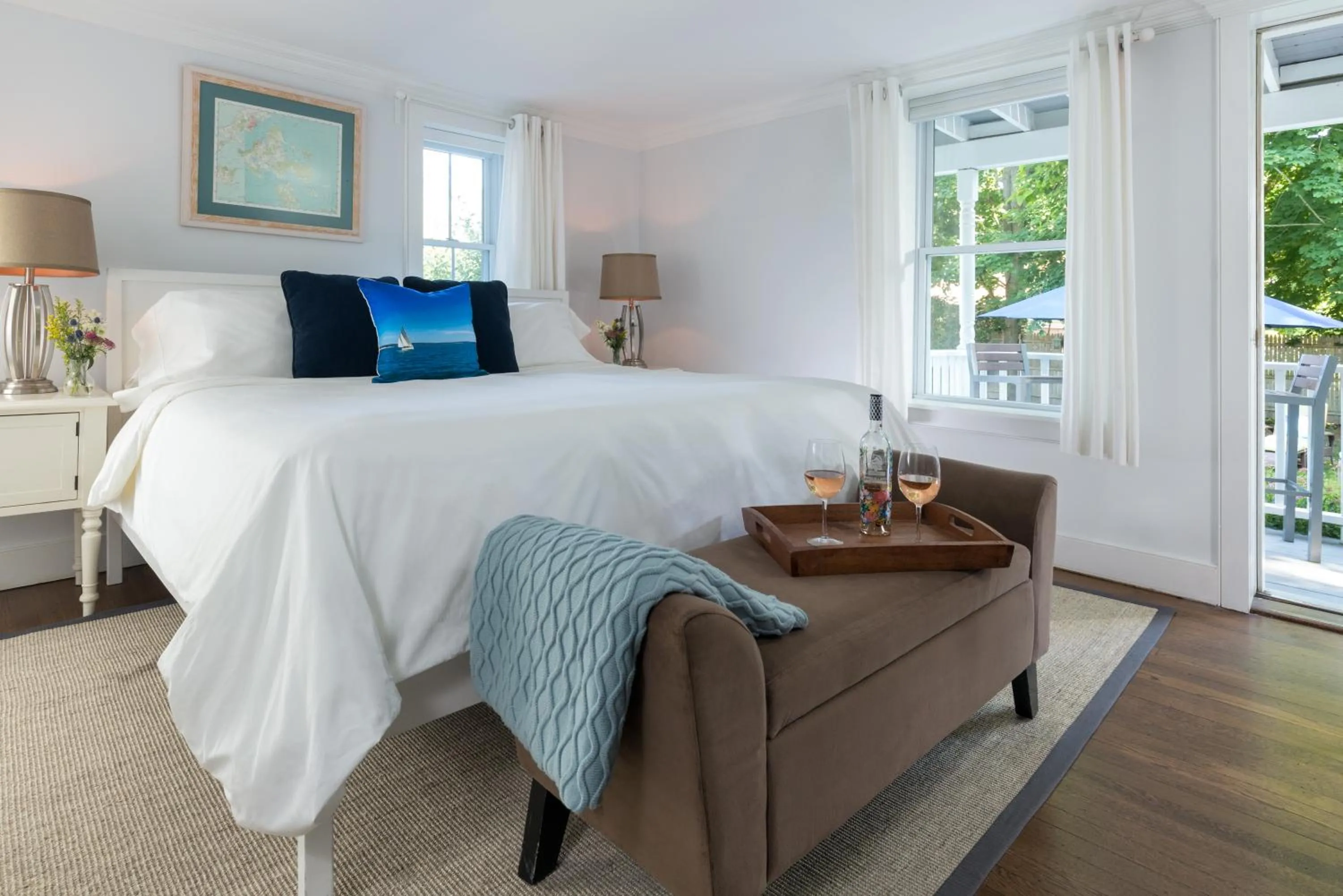 Bed in West Neck Guesthouse