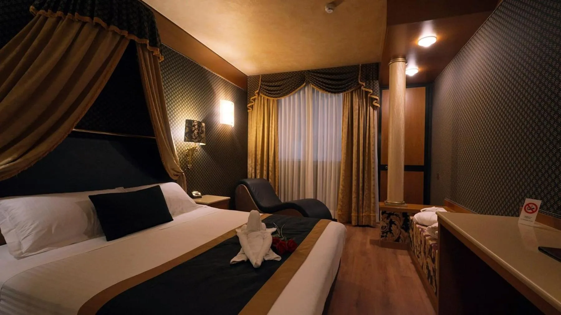 Photo of the whole room, Bed in Hotel Motel Visconteo