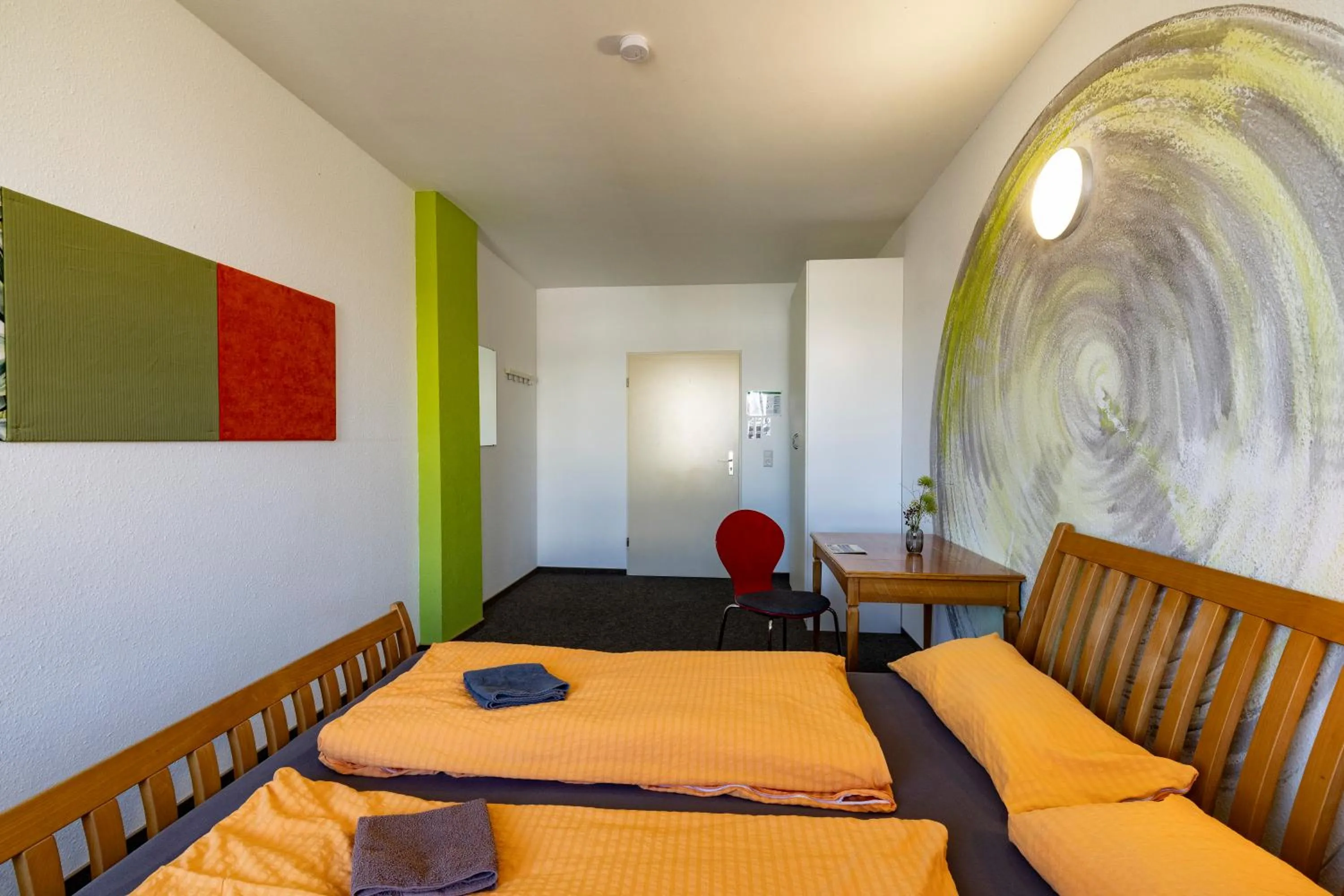 Bed in Inselhostel