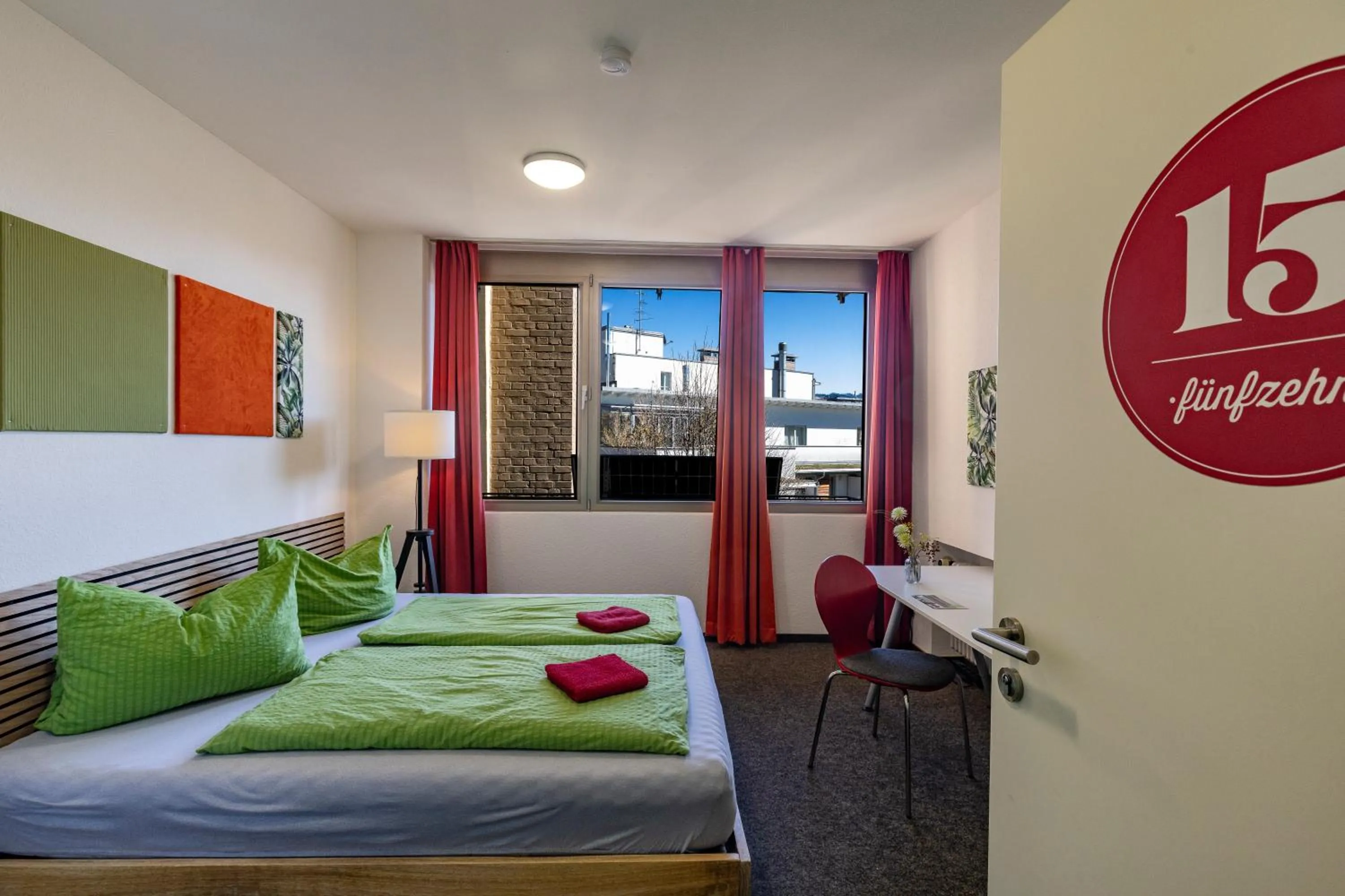 Bed in Inselhostel