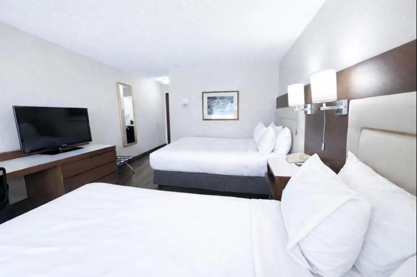 Bed in Quality Inn & Suites