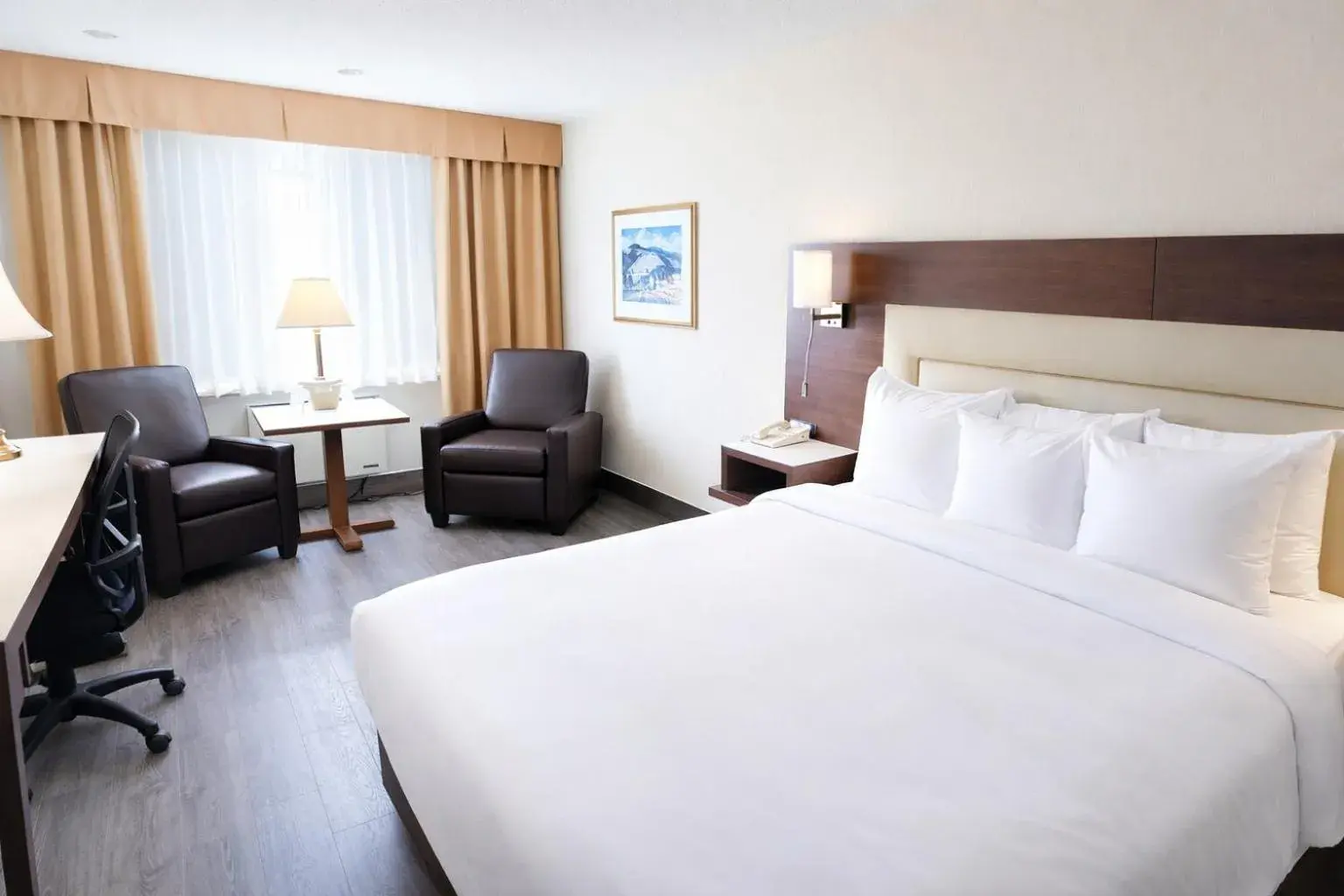 Bed in Quality Inn & Suites Bed in Quality Inn & Suites