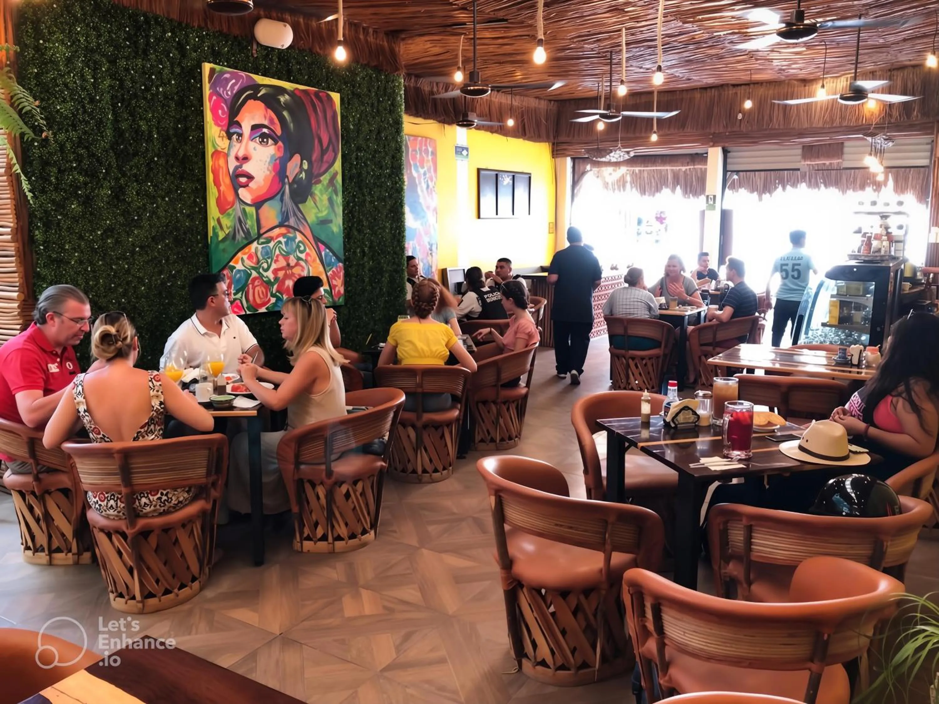 Restaurant/places to eat in Hotel Colonial Playa del Carmen