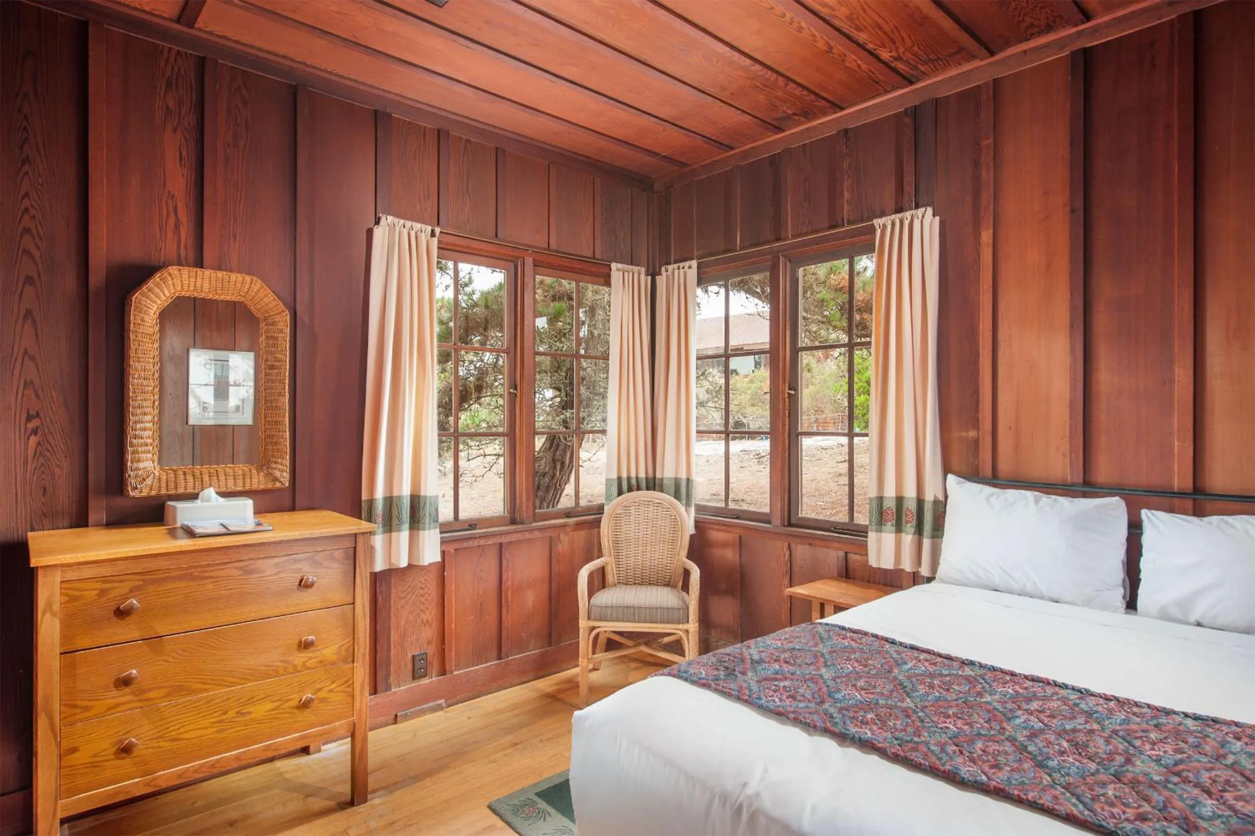 View (from property/room), Bed in Asilomar Conference Grounds