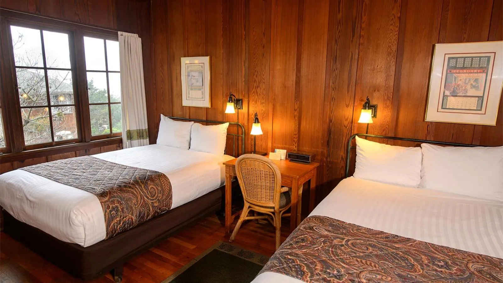 Bed in Asilomar Conference Grounds