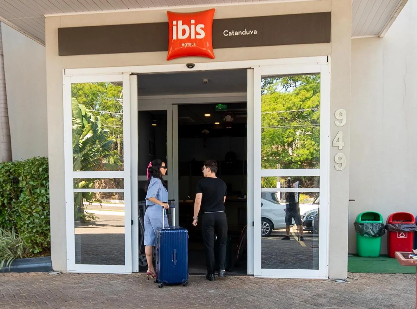 Facade/entrance in ibis Catanduva