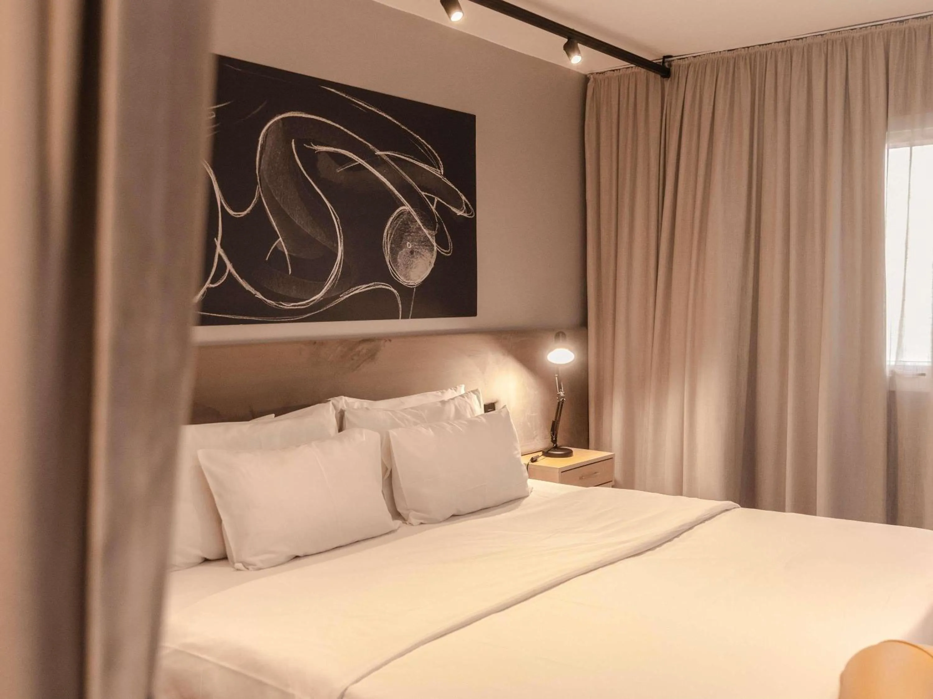 Bedroom, Bed in ibis Catanduva