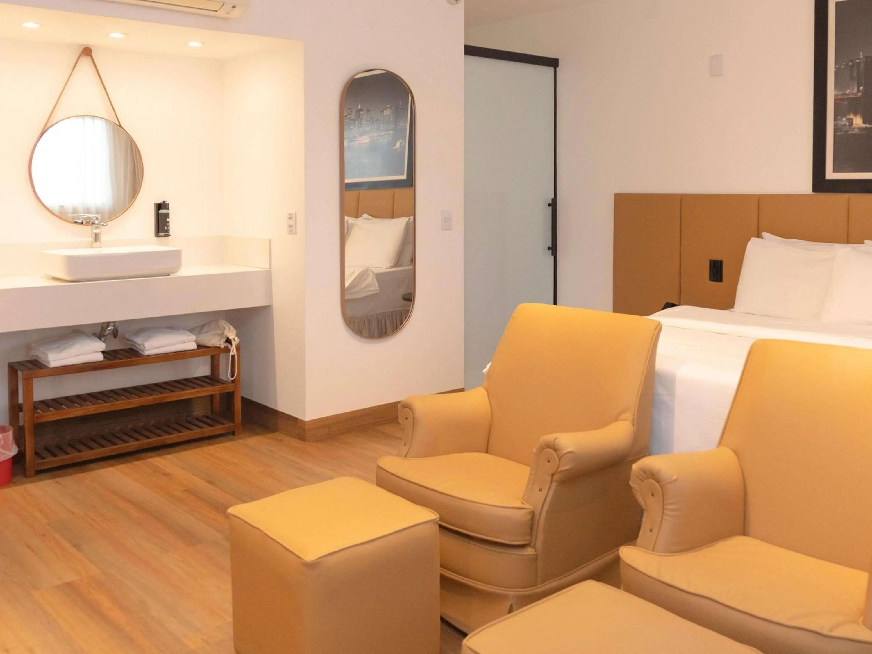 Bedroom in ibis Catanduva