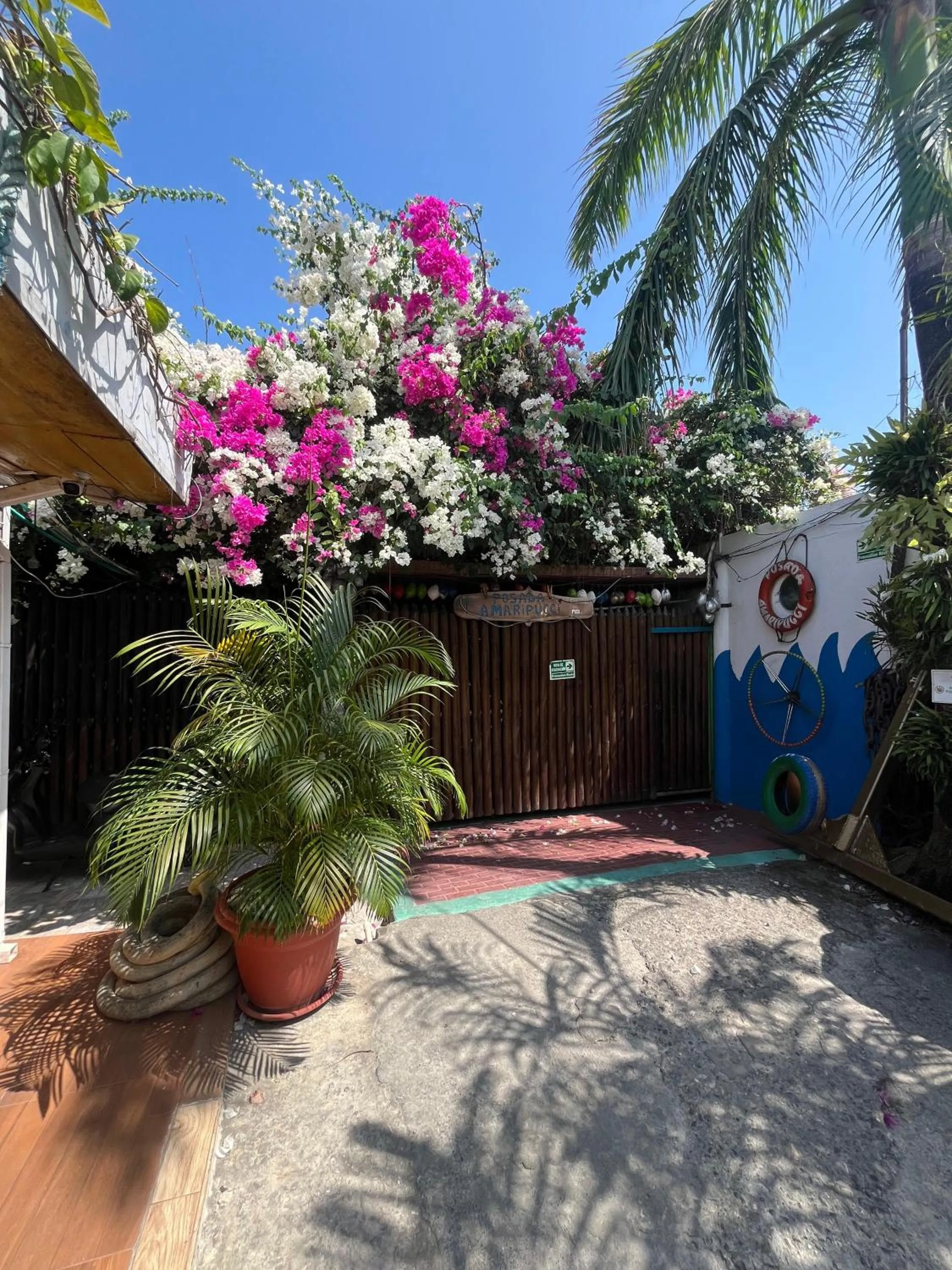 Facade/entrance in Posada Amaripucci