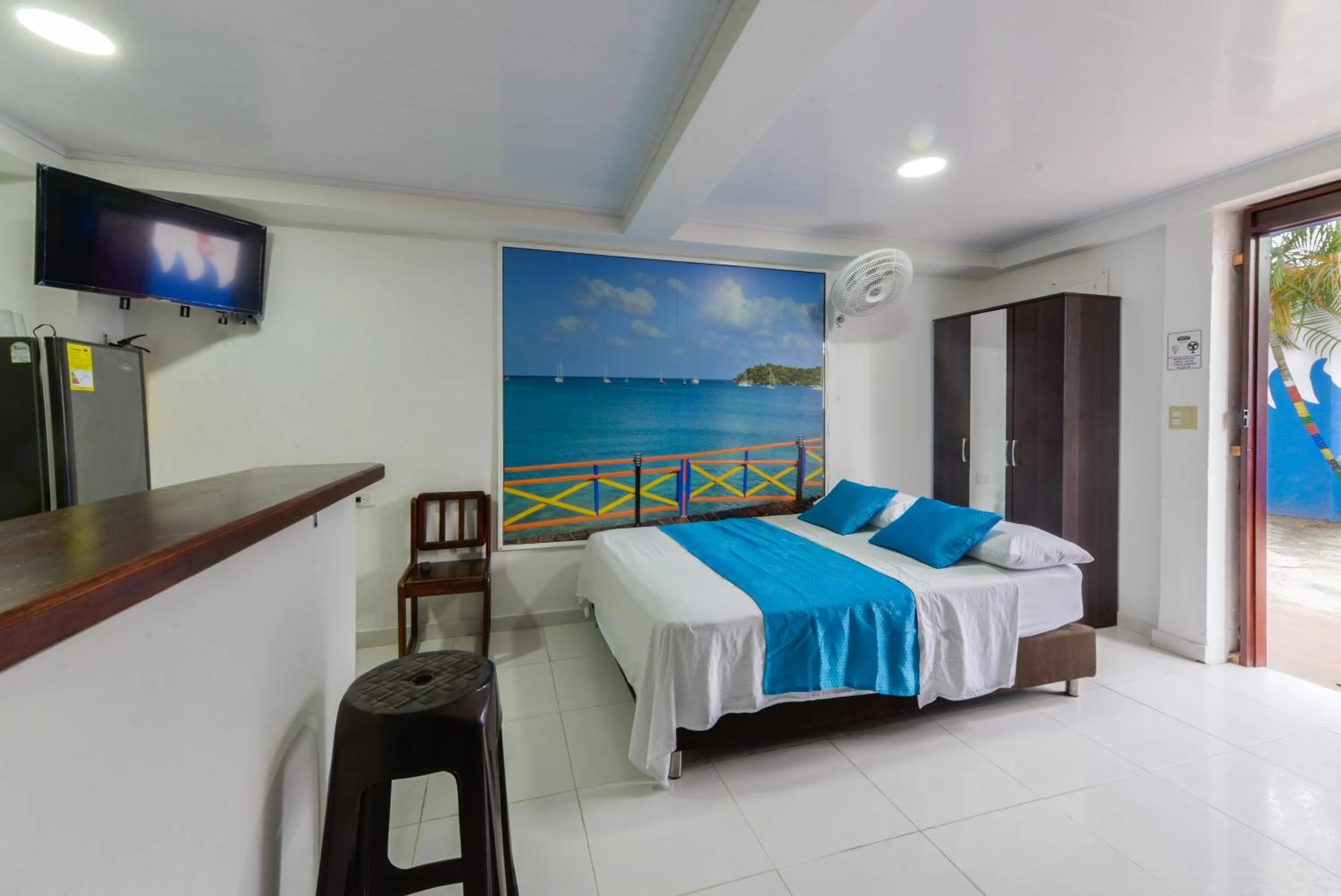 Bed in Posada Amaripucci