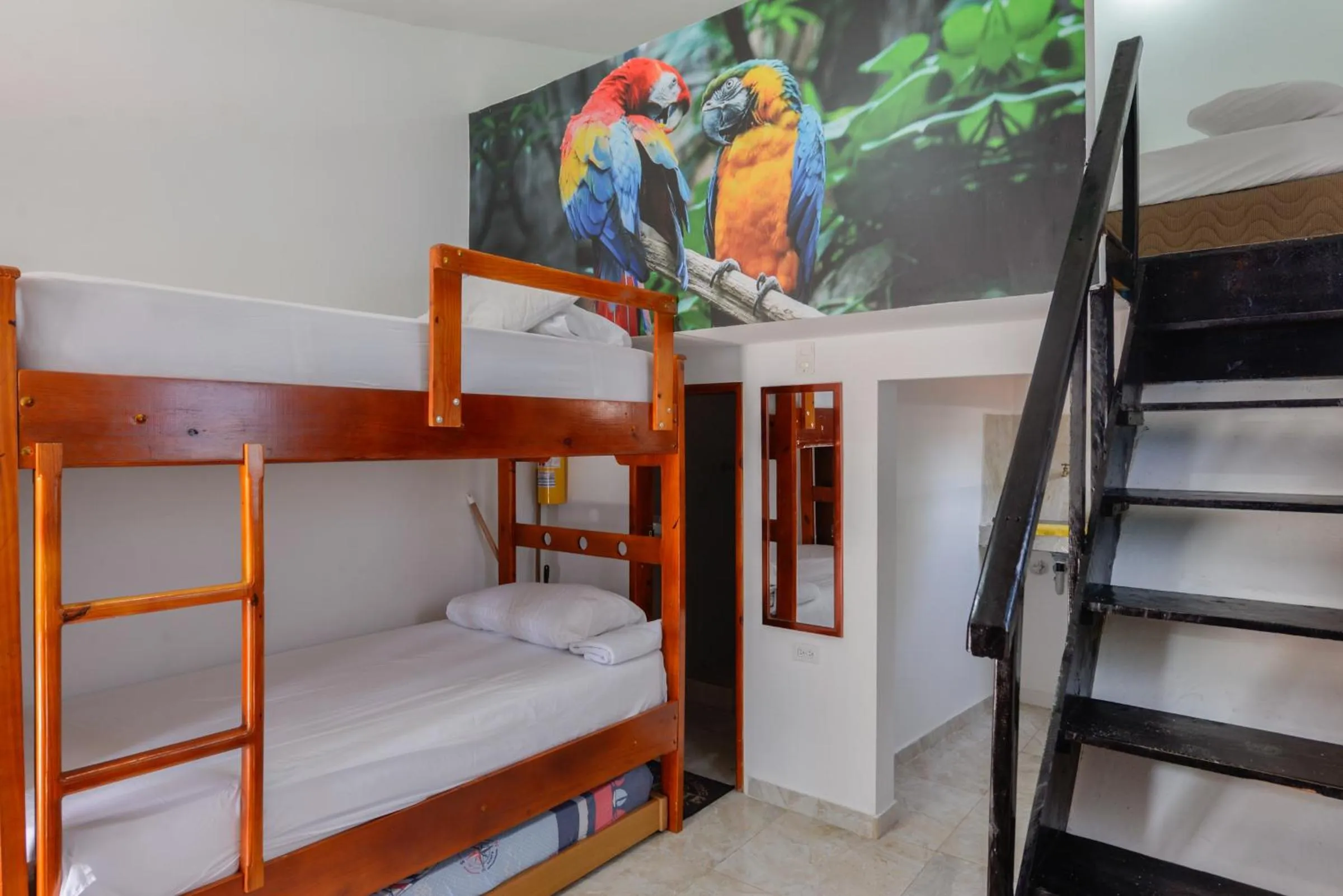 Bed in Posada Amaripucci