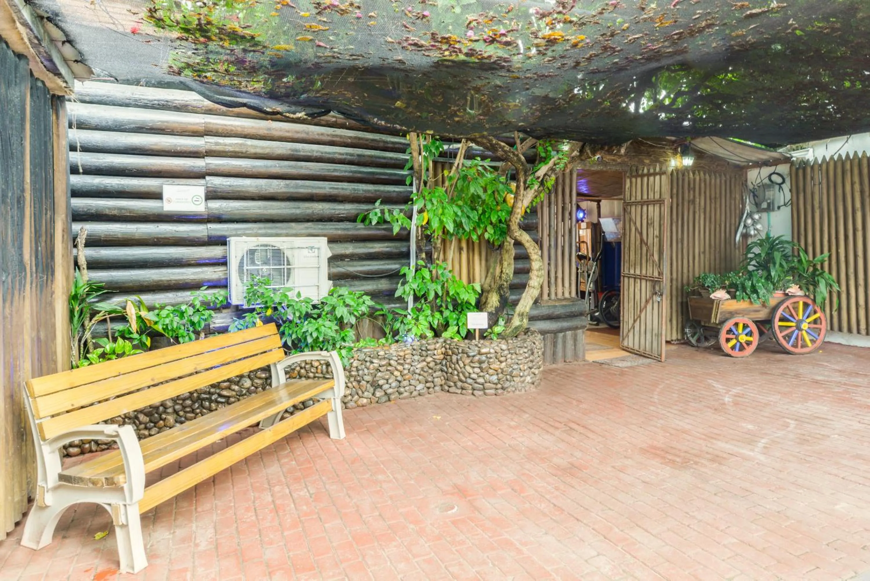Facade/entrance in Posada Amaripucci
