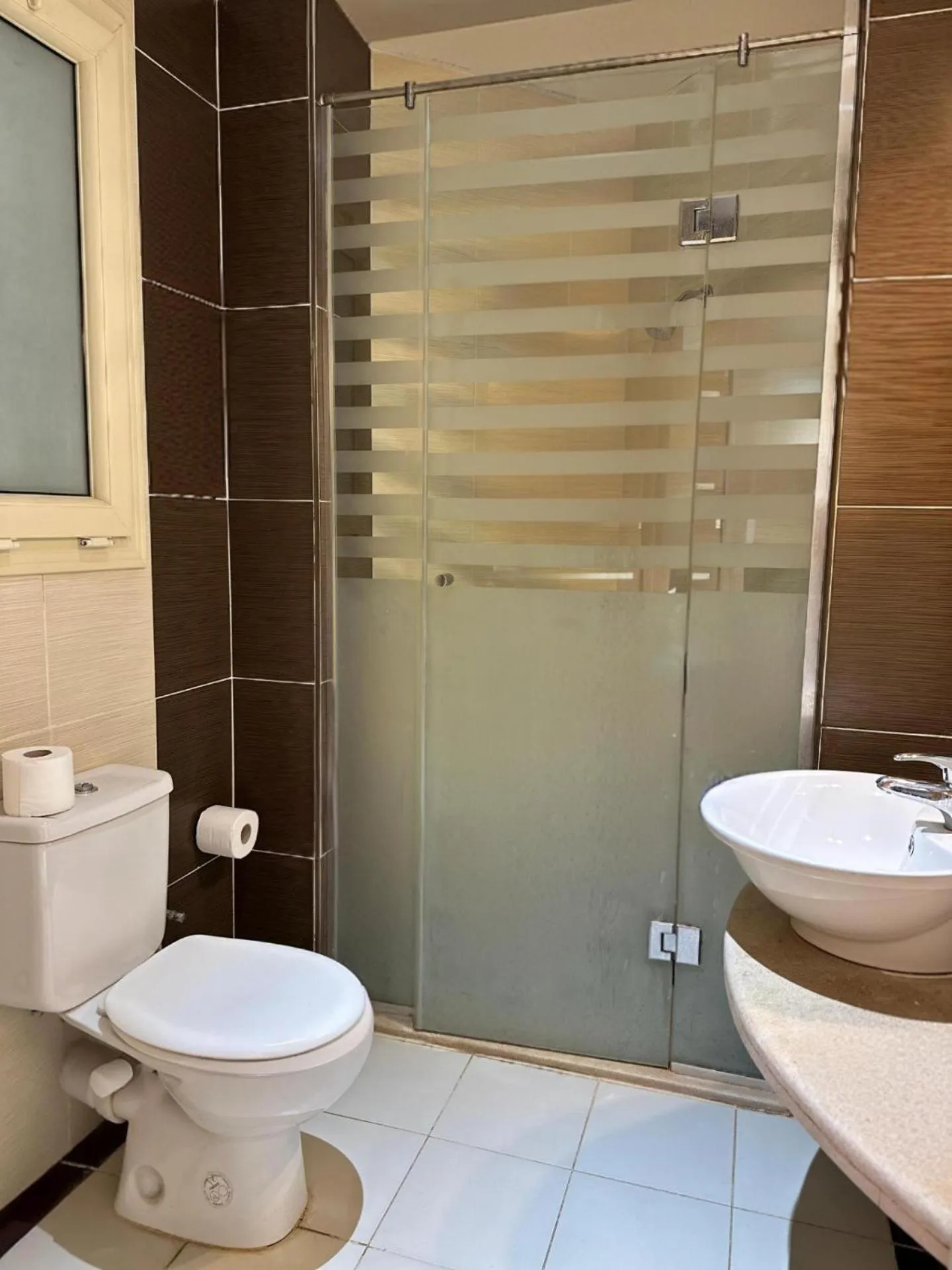 Shower in Royal Beach Serviced Apartments
