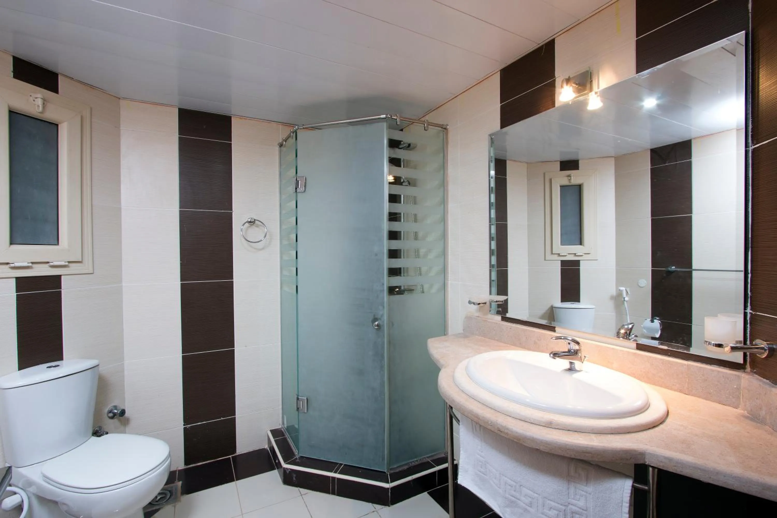 Shower in Royal Beach Serviced Apartments