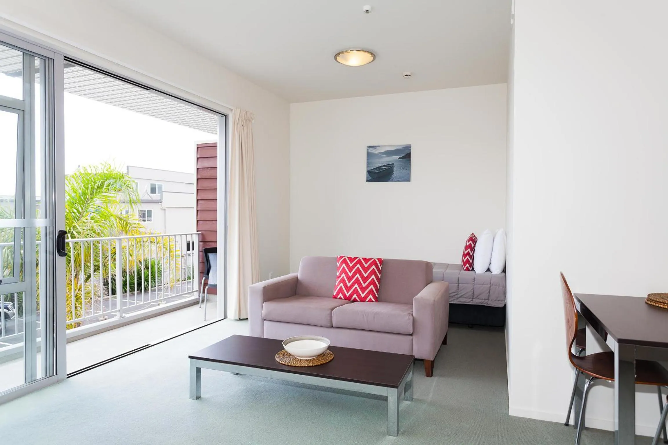 Balcony/Terrace in Beachside Resort Motel Whitianga
