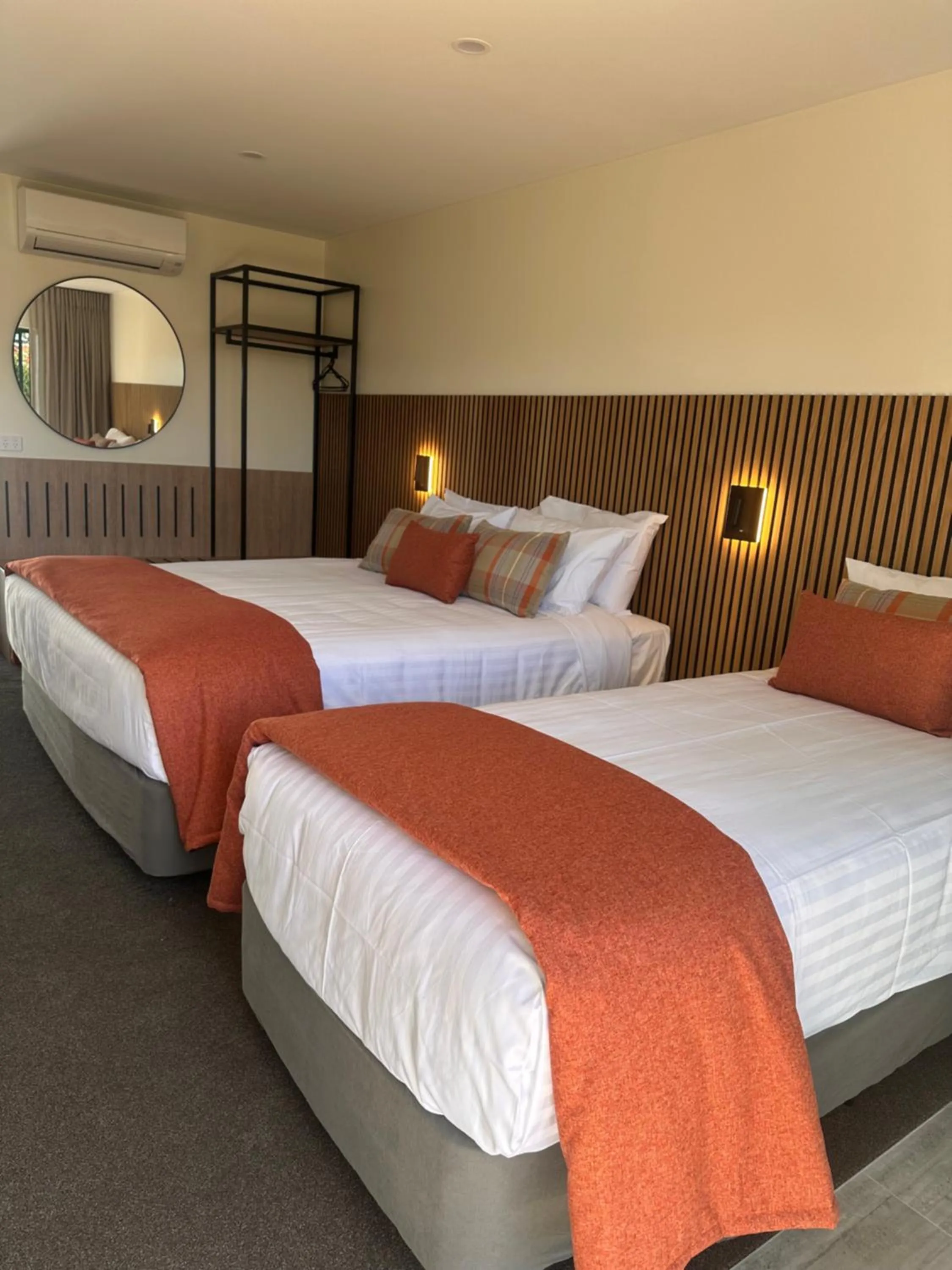 Bed in The Lakes Motel