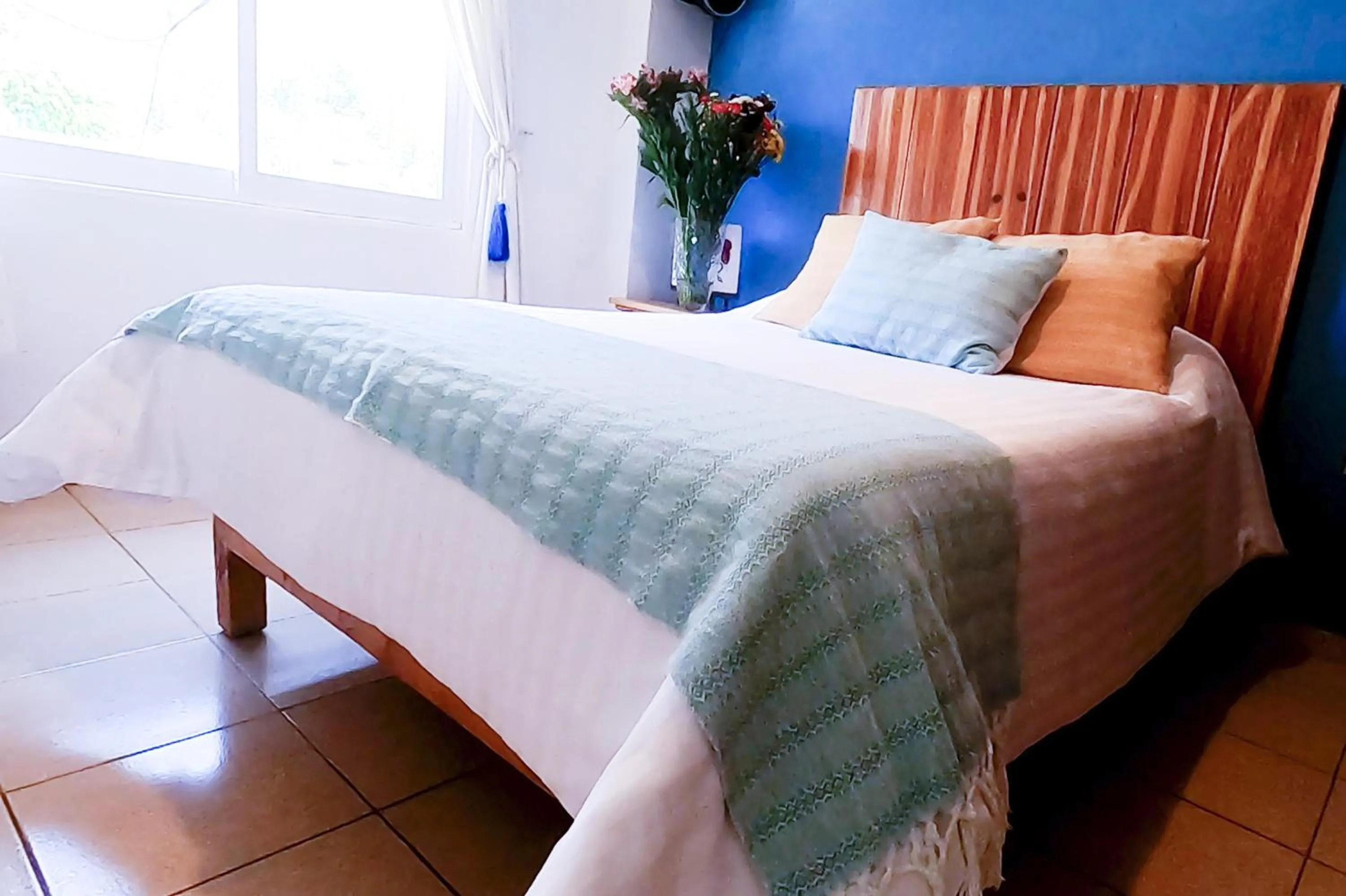 Bed in La Pirámide del Tepozteco