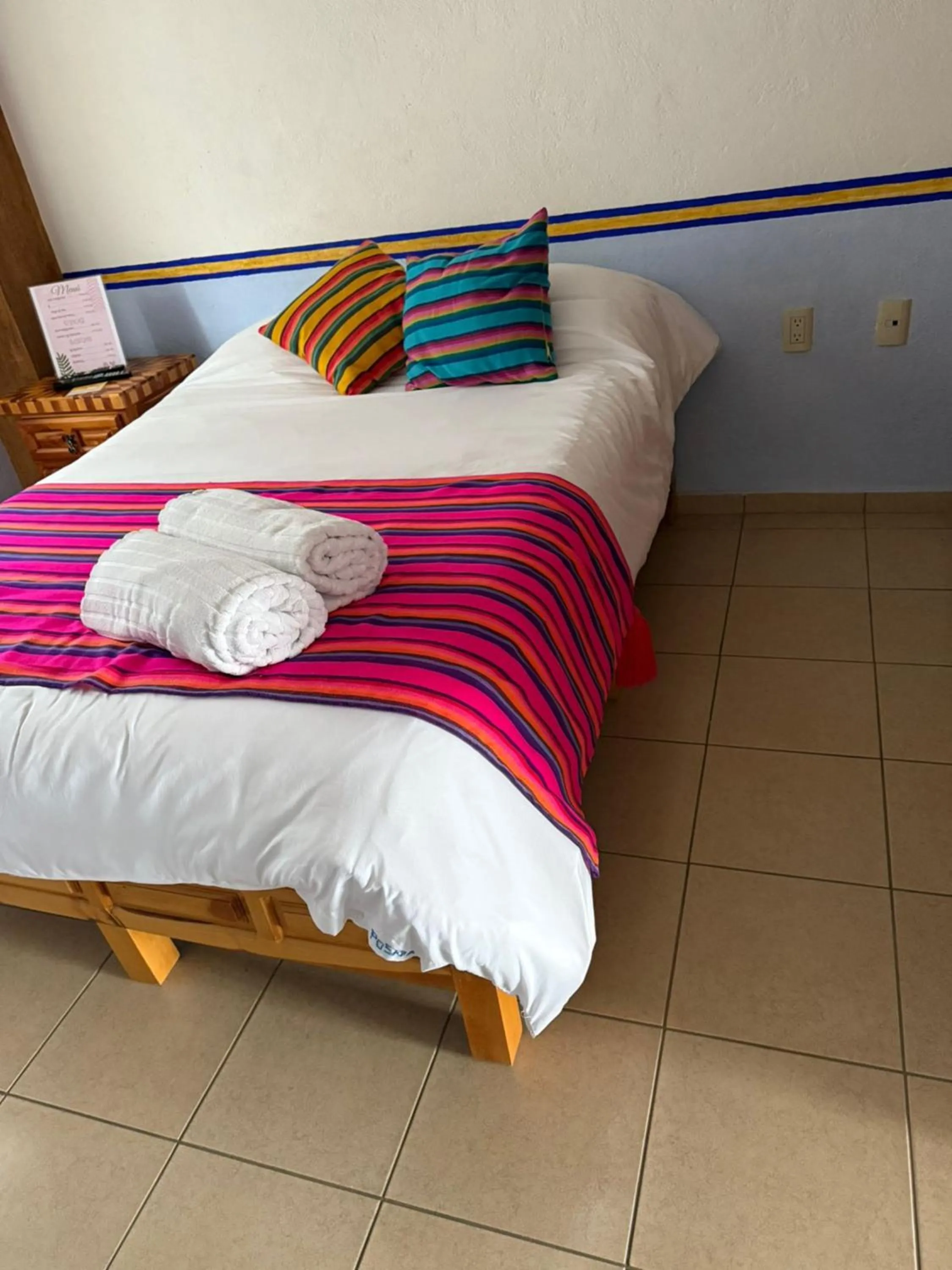 Bed in La Pirámide del Tepozteco