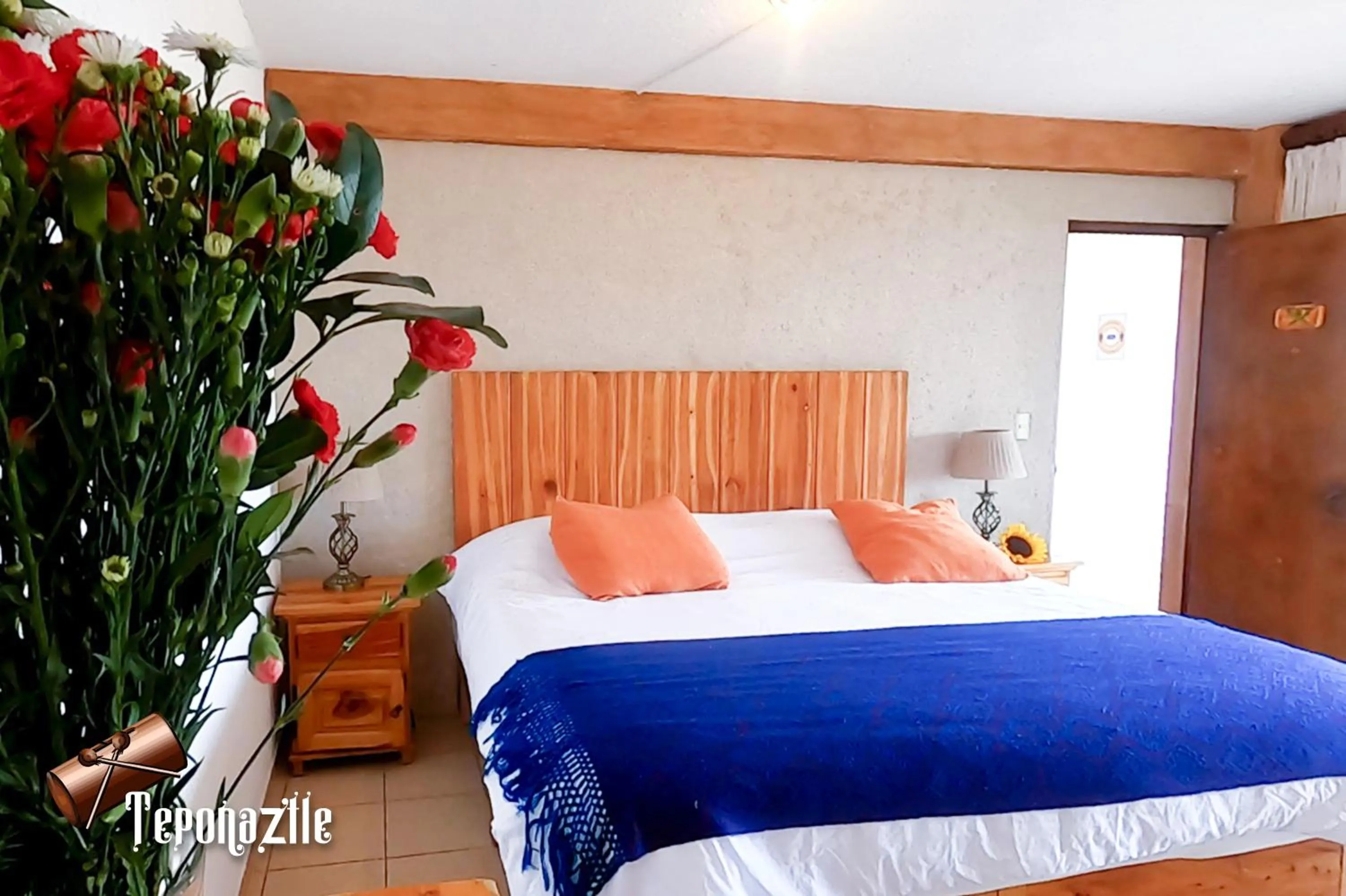 Bed in La Pirámide del Tepozteco