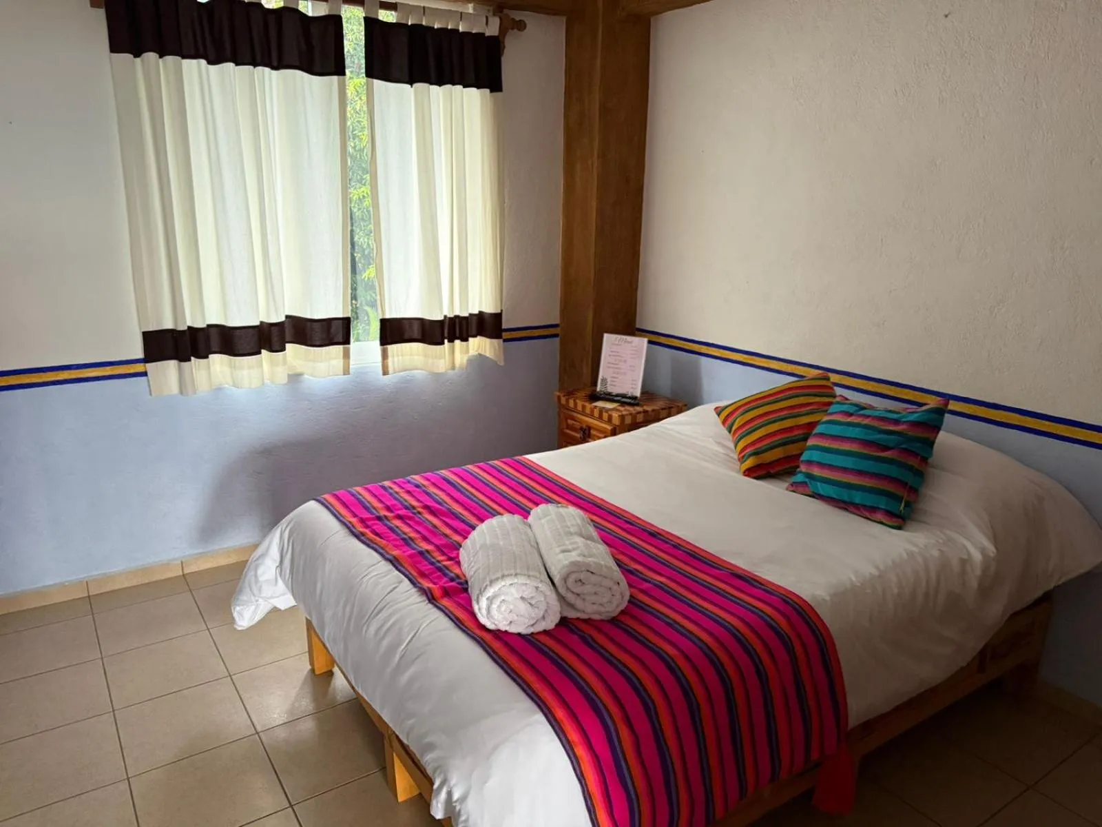 Bed in La Pirámide del Tepozteco