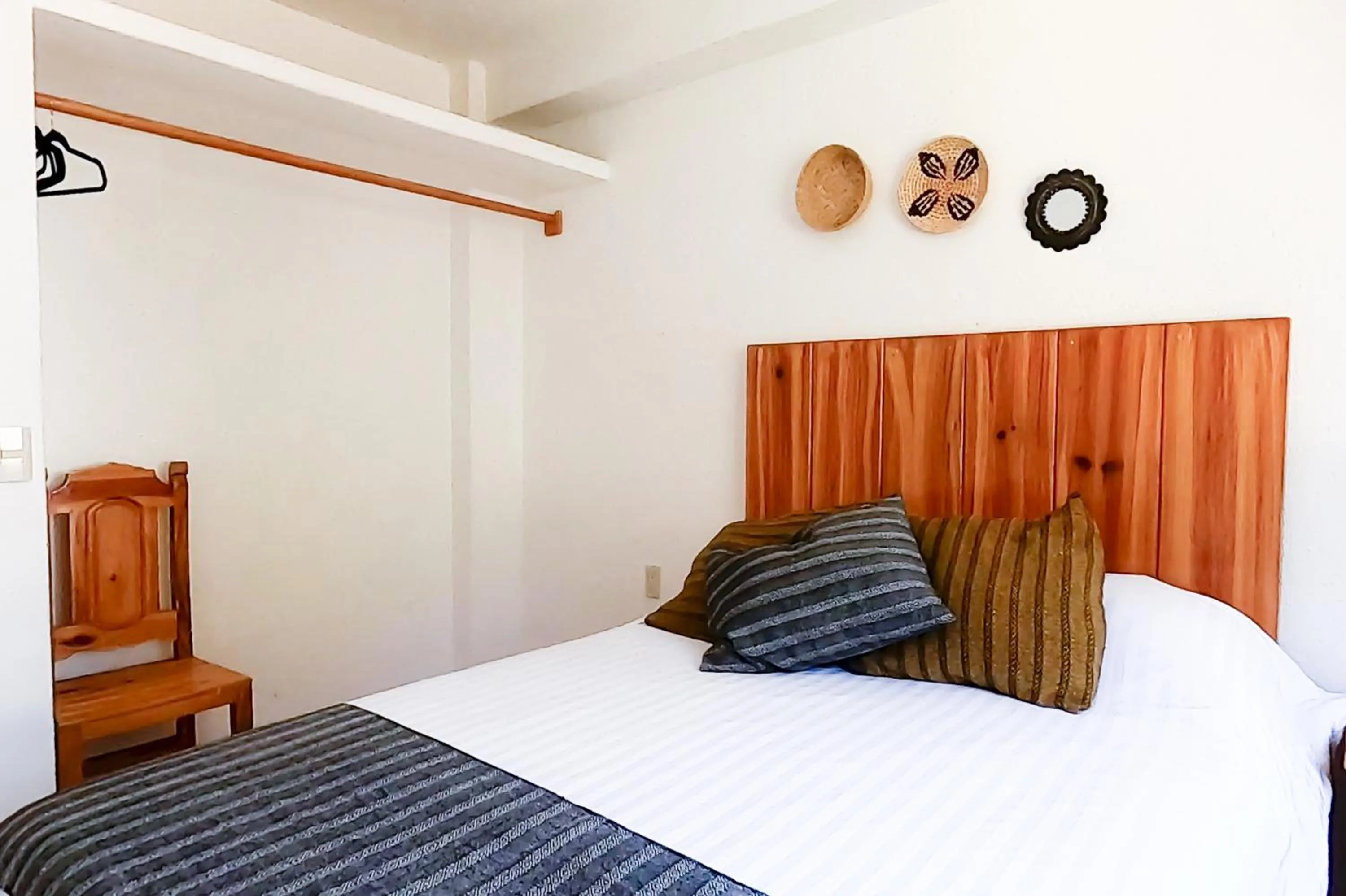 Bed in La Pirámide del Tepozteco