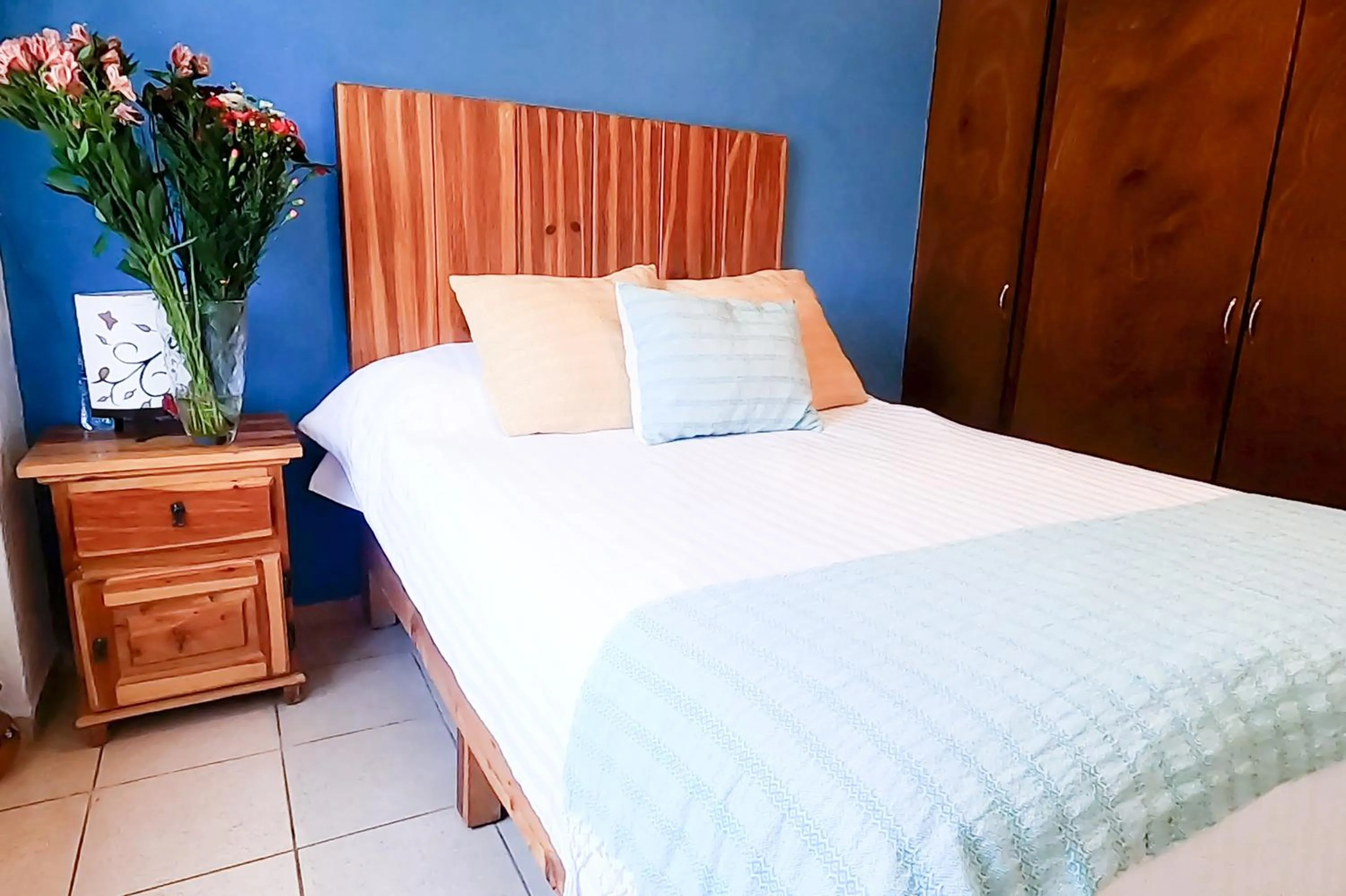 Bed in La Pirámide del Tepozteco