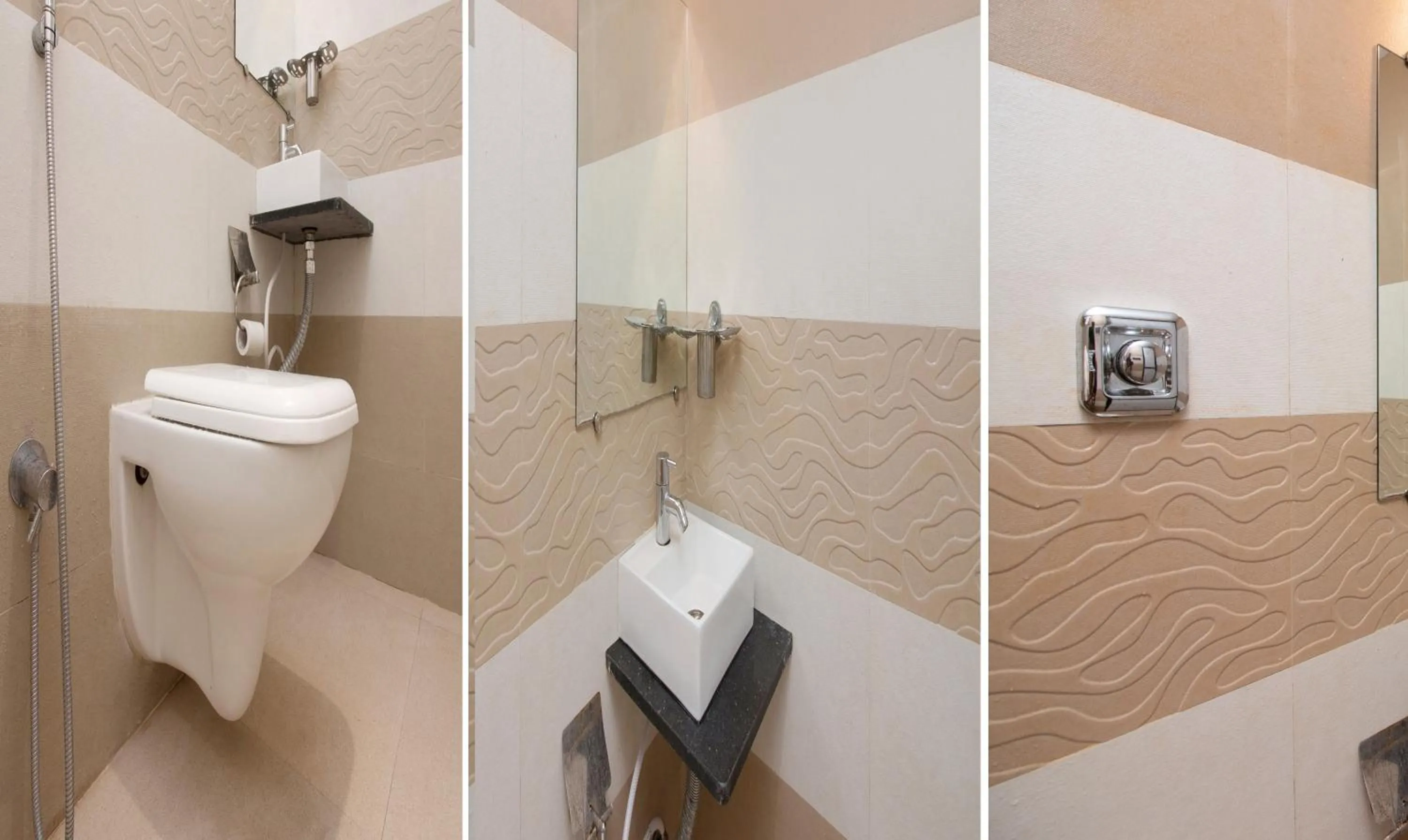 Toilet in Hotel Residency Park Near Masjid Rly Station South Mumbai