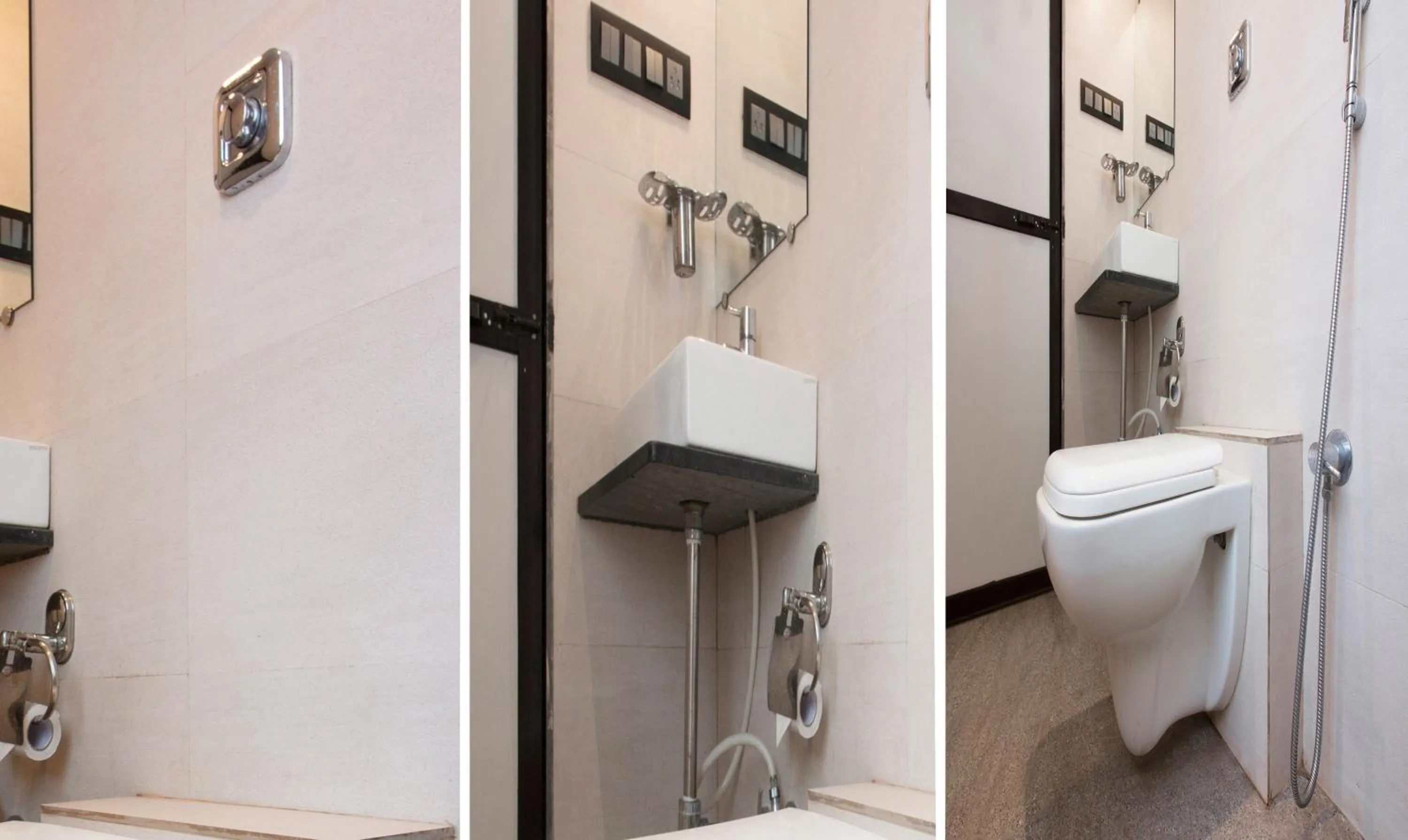 Toilet in Hotel Residency Park Near Masjid Rly Station South Mumbai