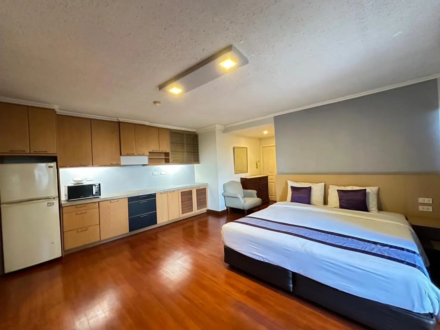 Photo of the whole room, Bed in The Step Sathon