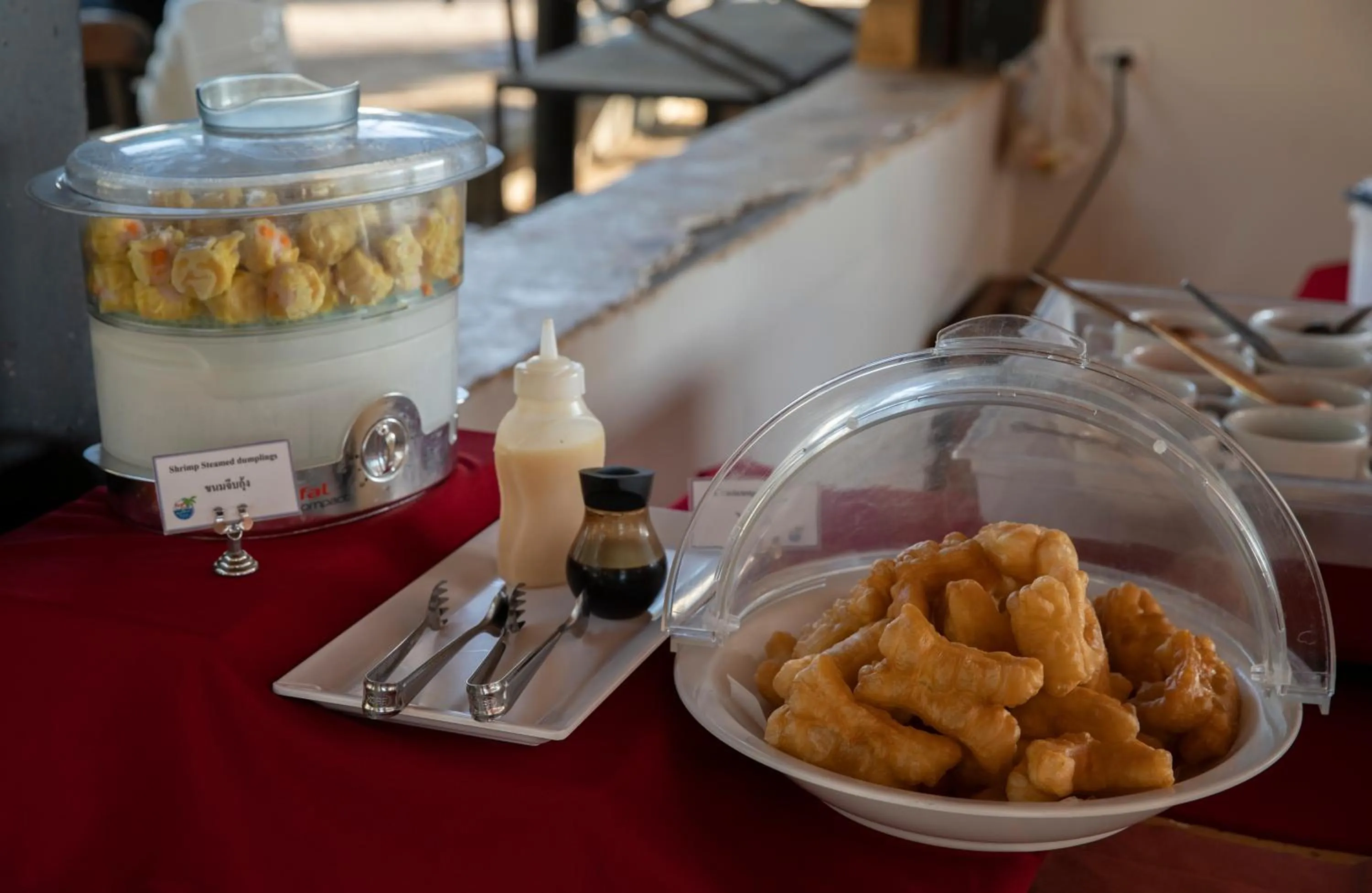 Buffet breakfast in Avatara Resort