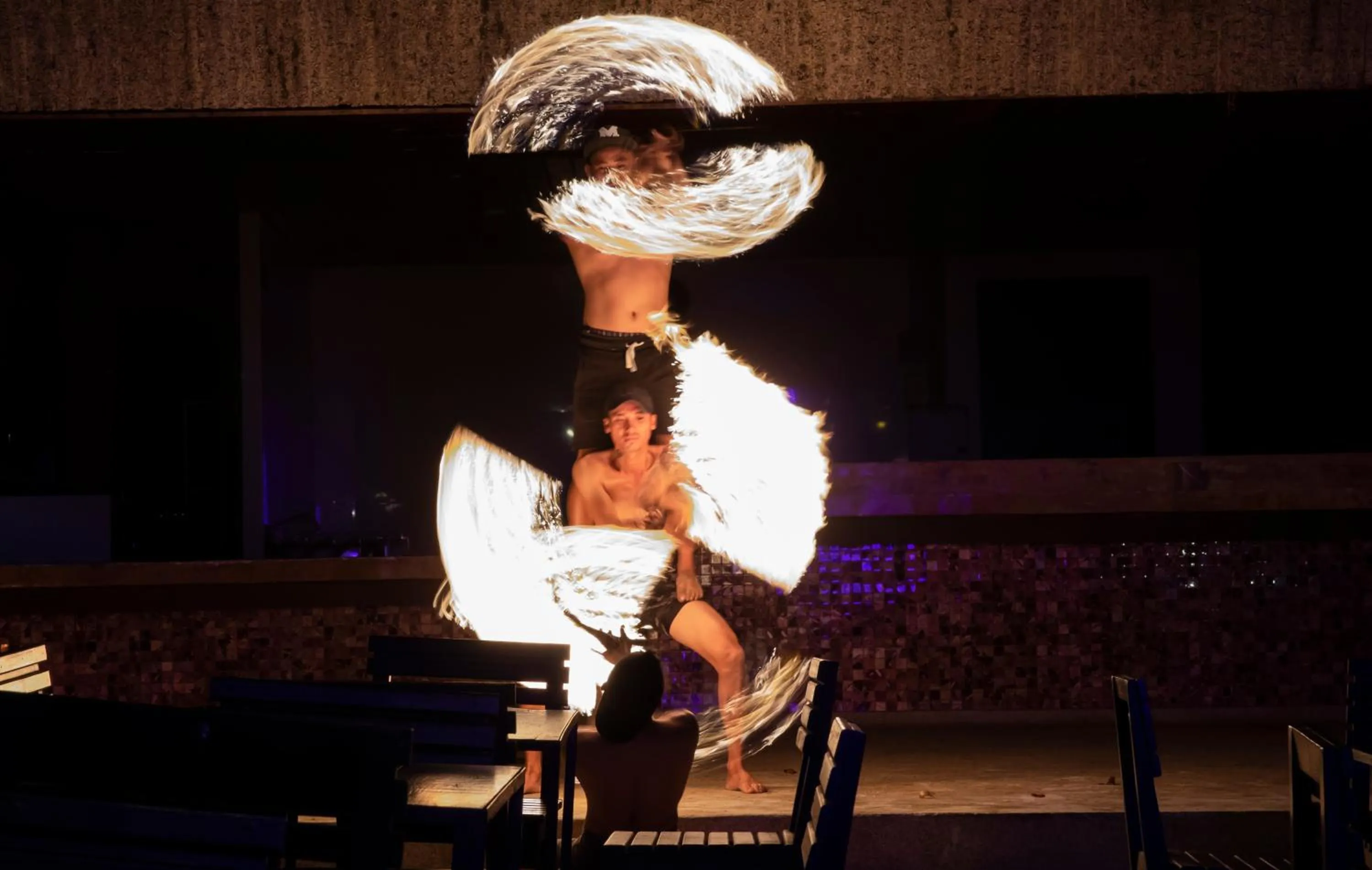 Evening entertainment in Avatara Resort