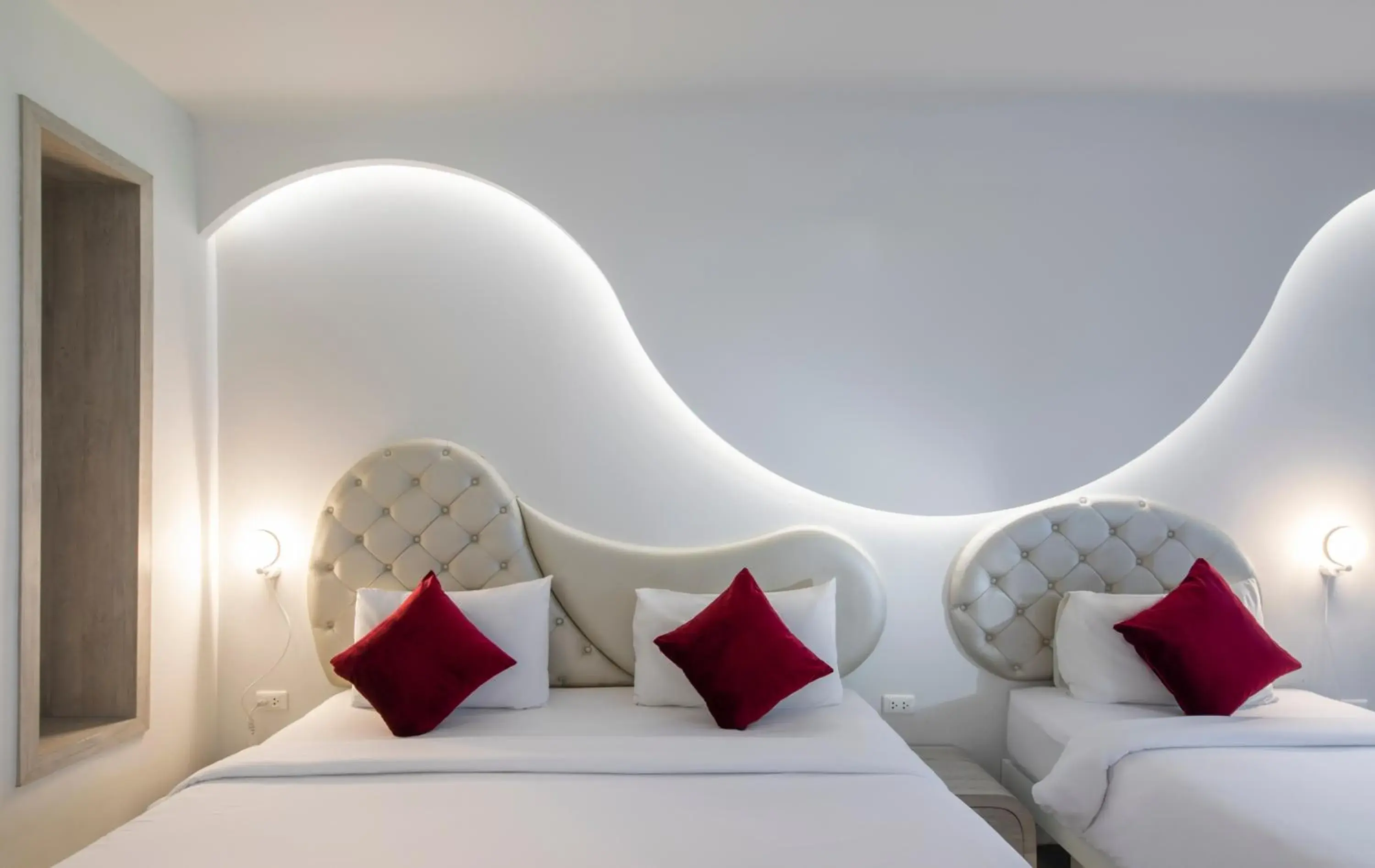 Bed in Avatara Resort Bed in Avatara Resort