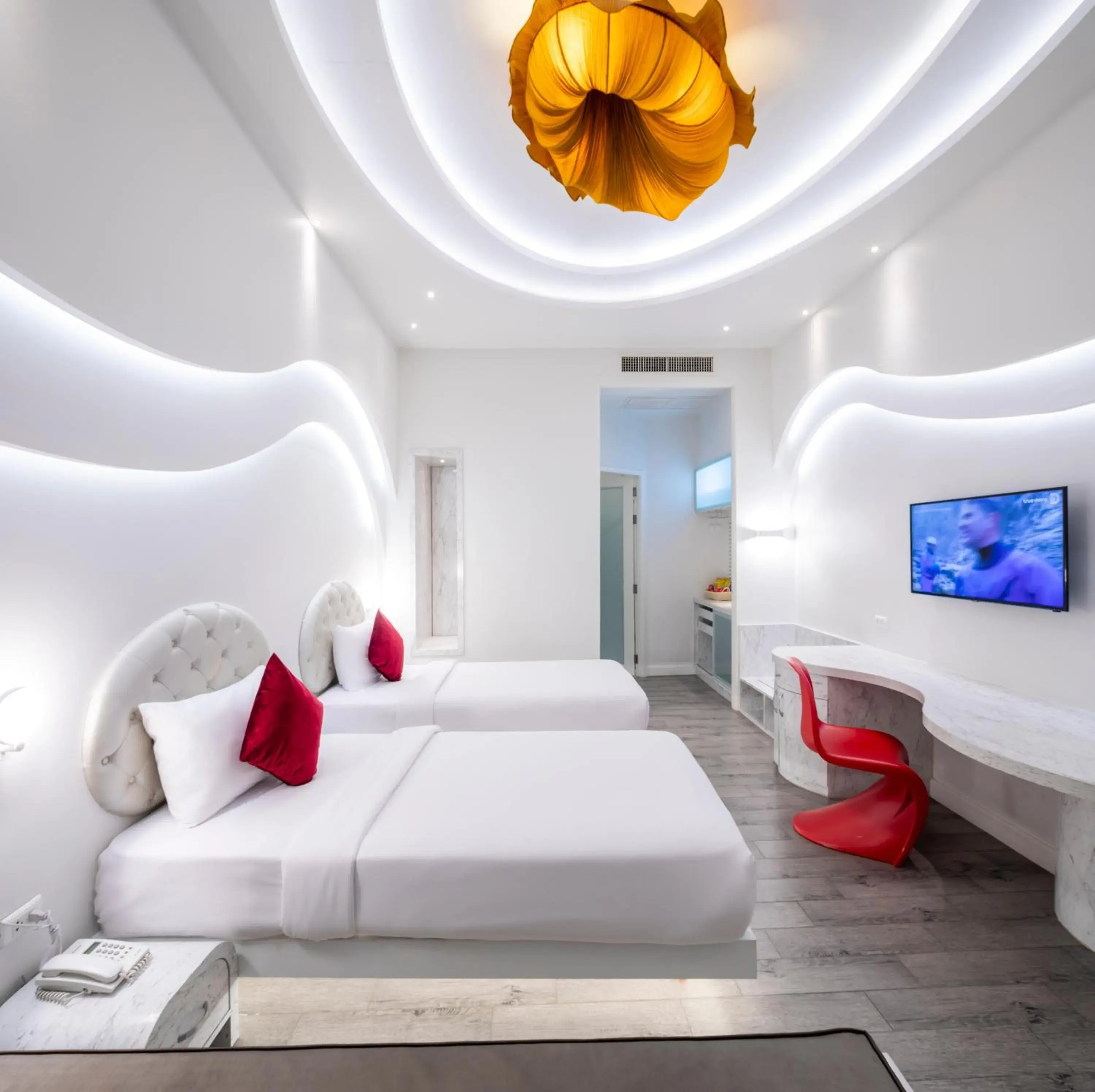 Bed in Avatara Resort Bed in Avatara Resort