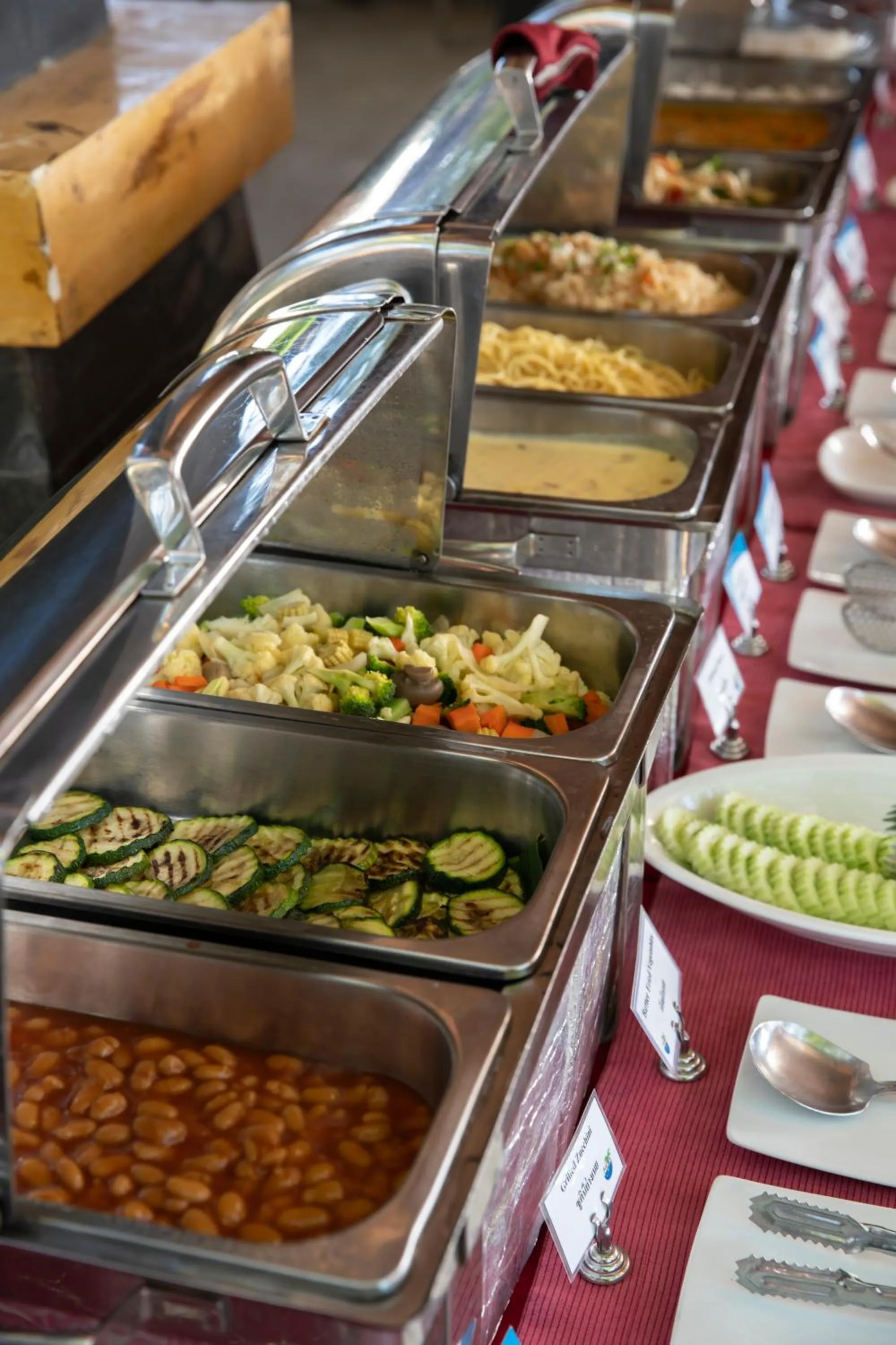 Buffet breakfast in Avatara Resort