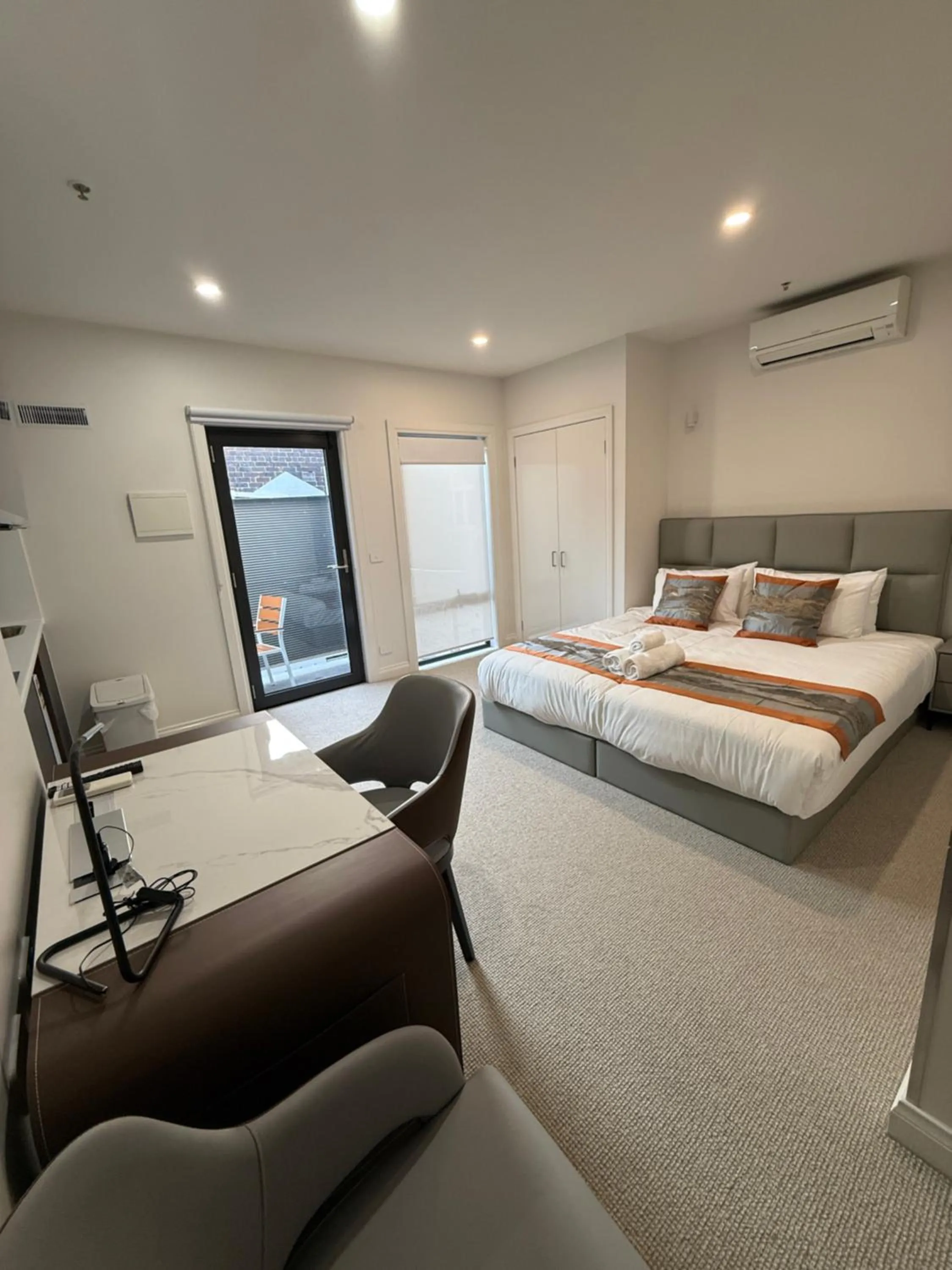 Bed in Sixty Two On Grey Serviced Apartments