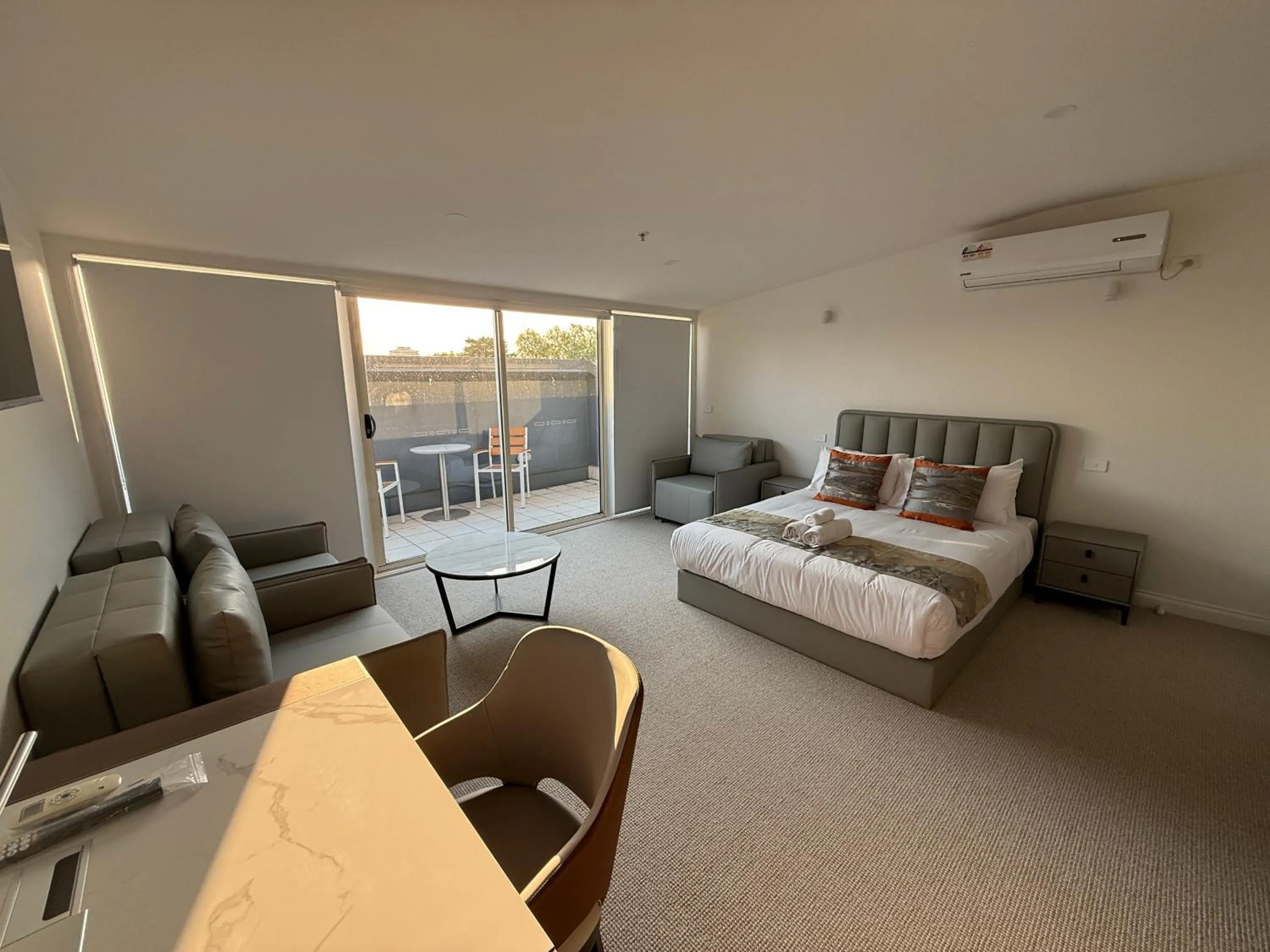 Bed in Sixty Two On Grey Serviced Apartments