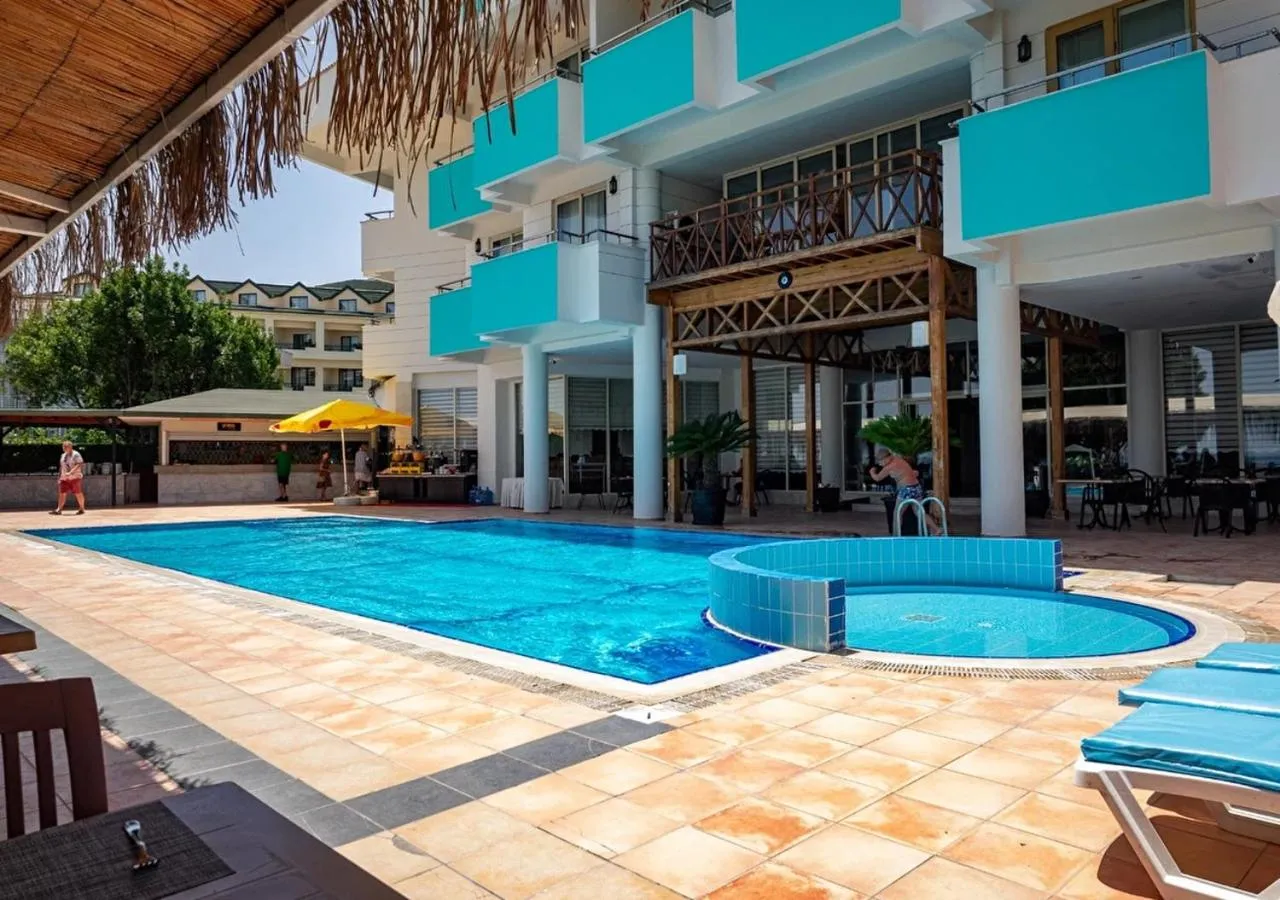 Pool view in Valeri Beach Hotel - All Inclusive