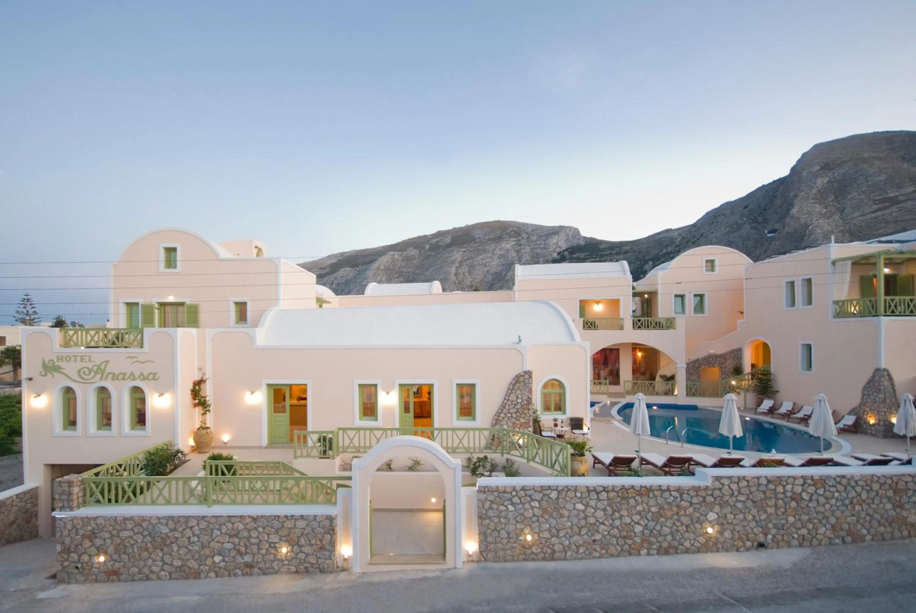 Facade/entrance in Anassa Deluxe Suites