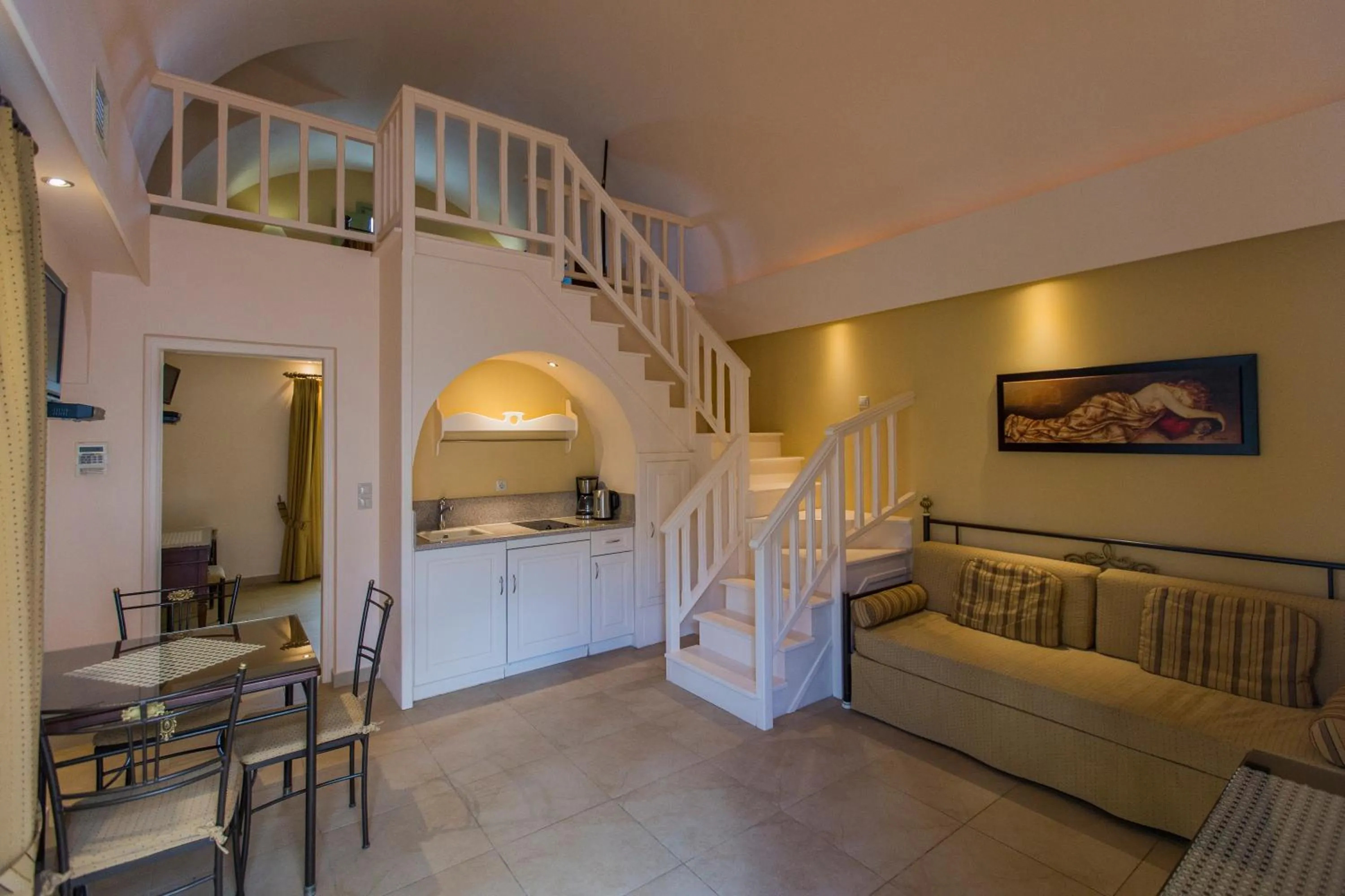 Kitchen or kitchenette in Anassa Deluxe Suites