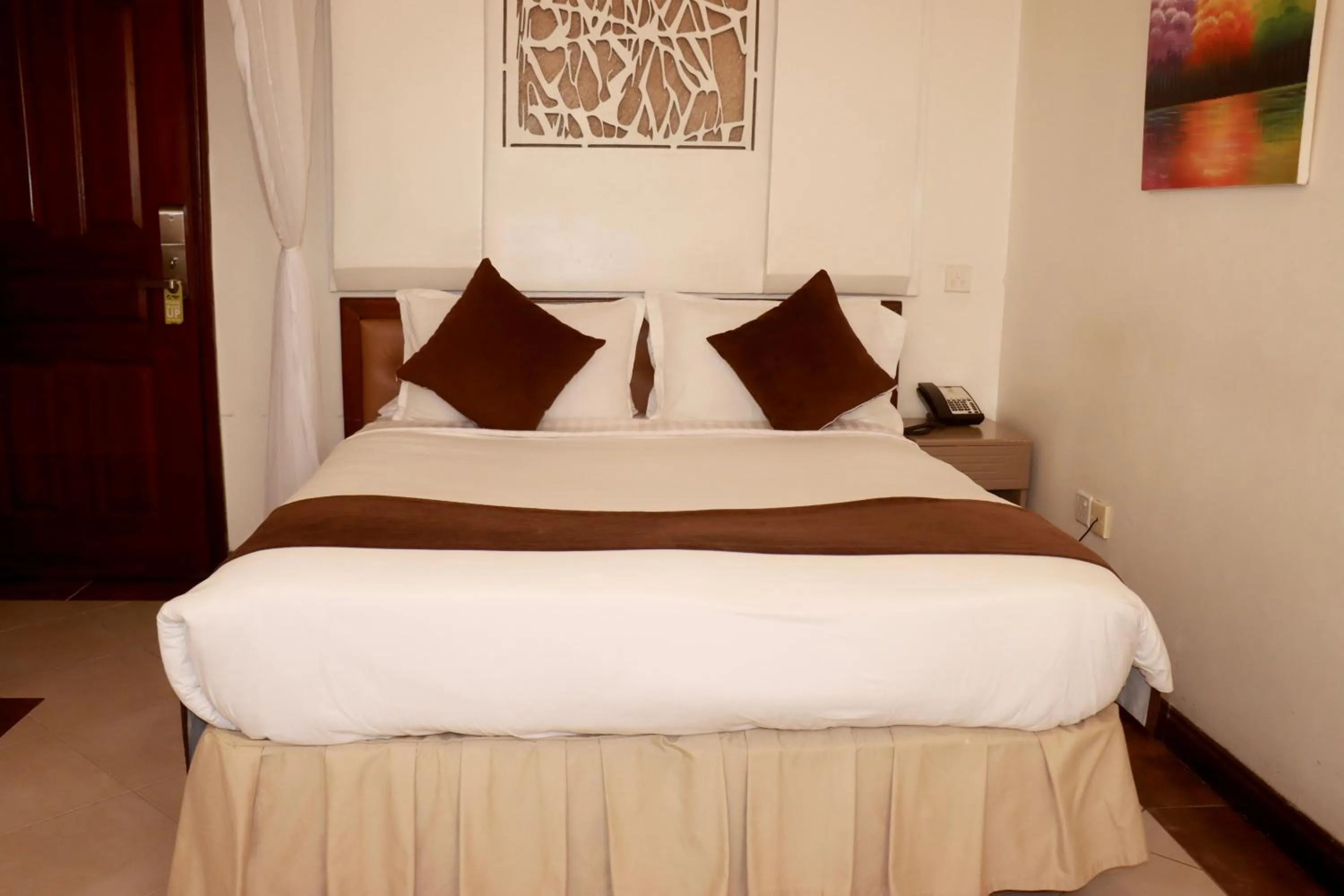 Bed in Melili Hotel