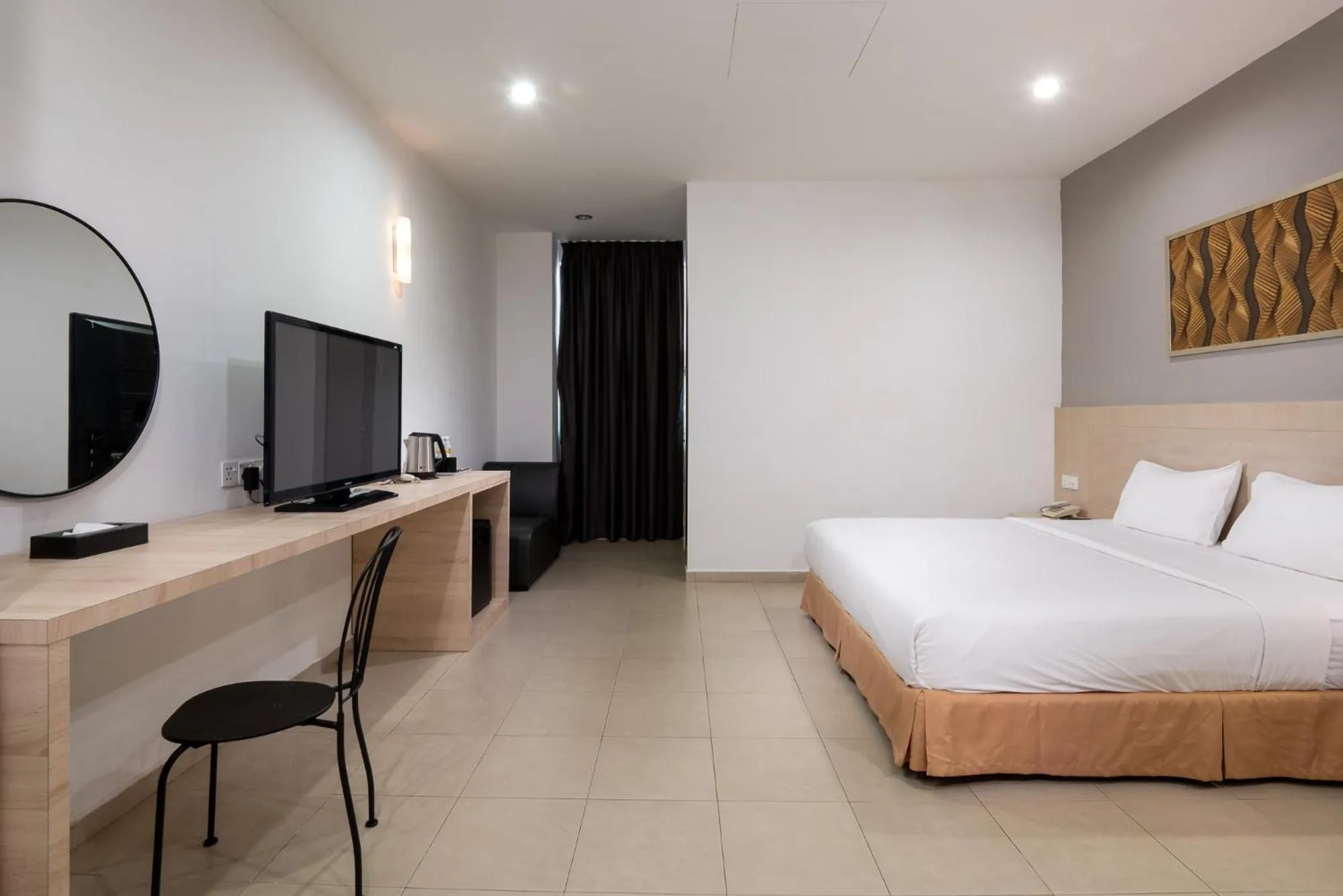 Bed in Golden View Serviced Apartments