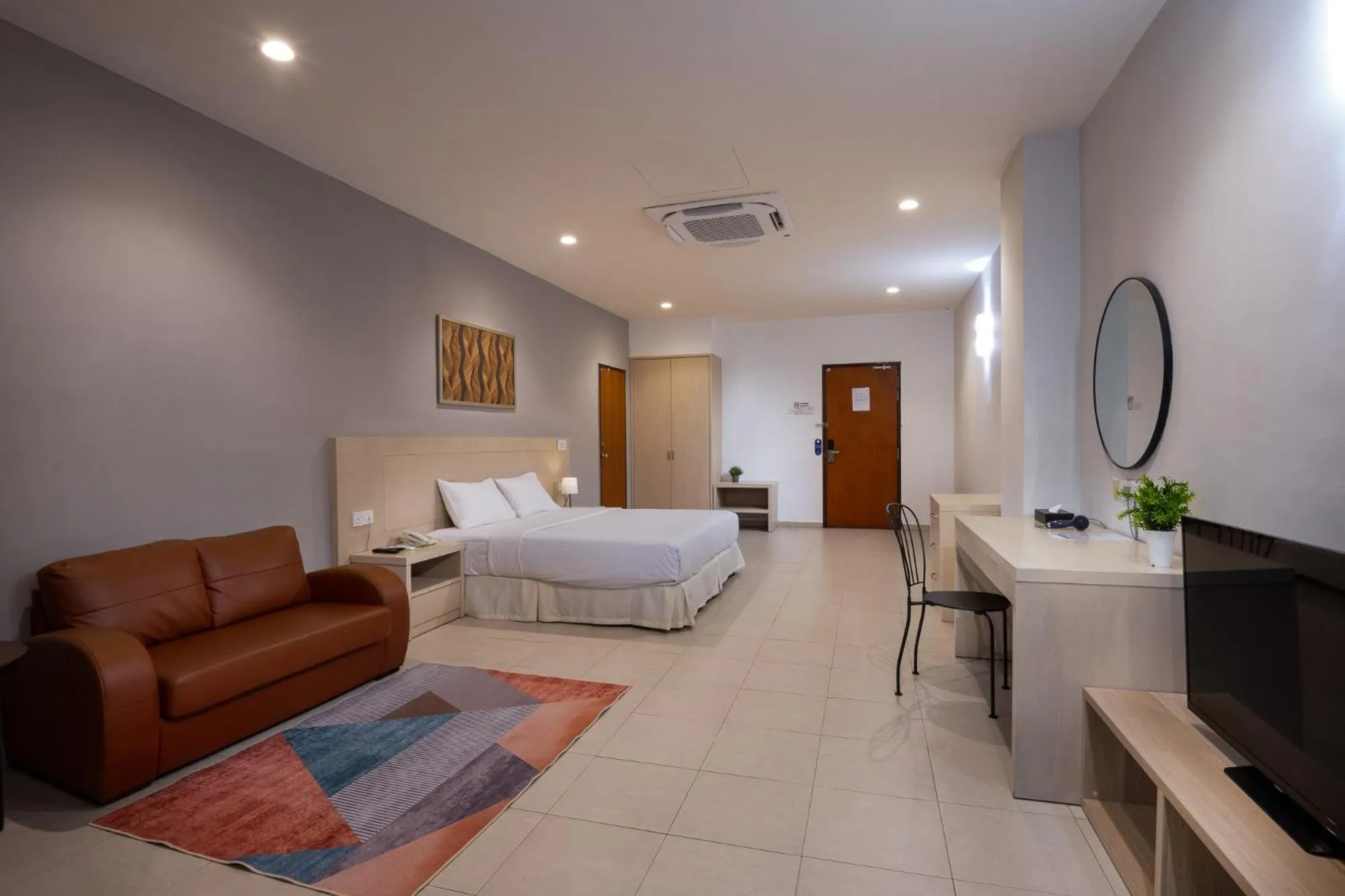 Bed in Golden View Serviced Apartments