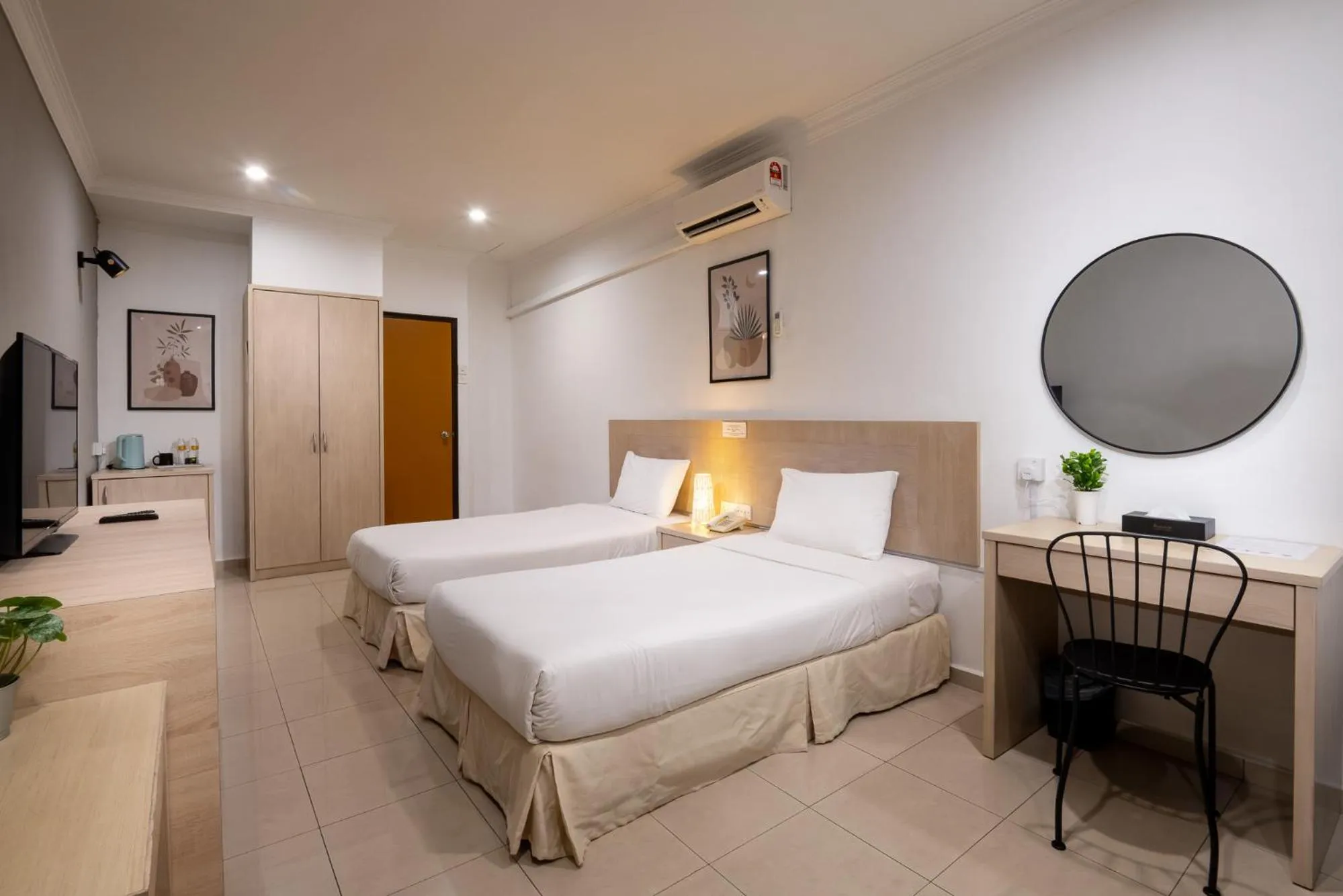 Bed in Golden View Serviced Apartments