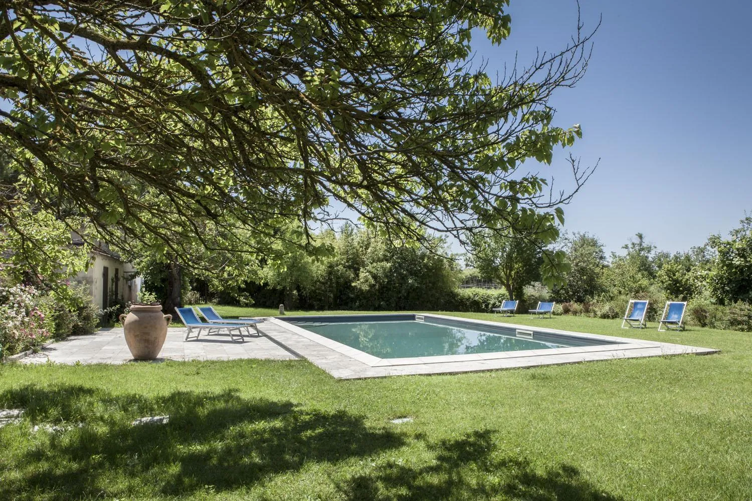 Swimming pool in B&B Il Molinello