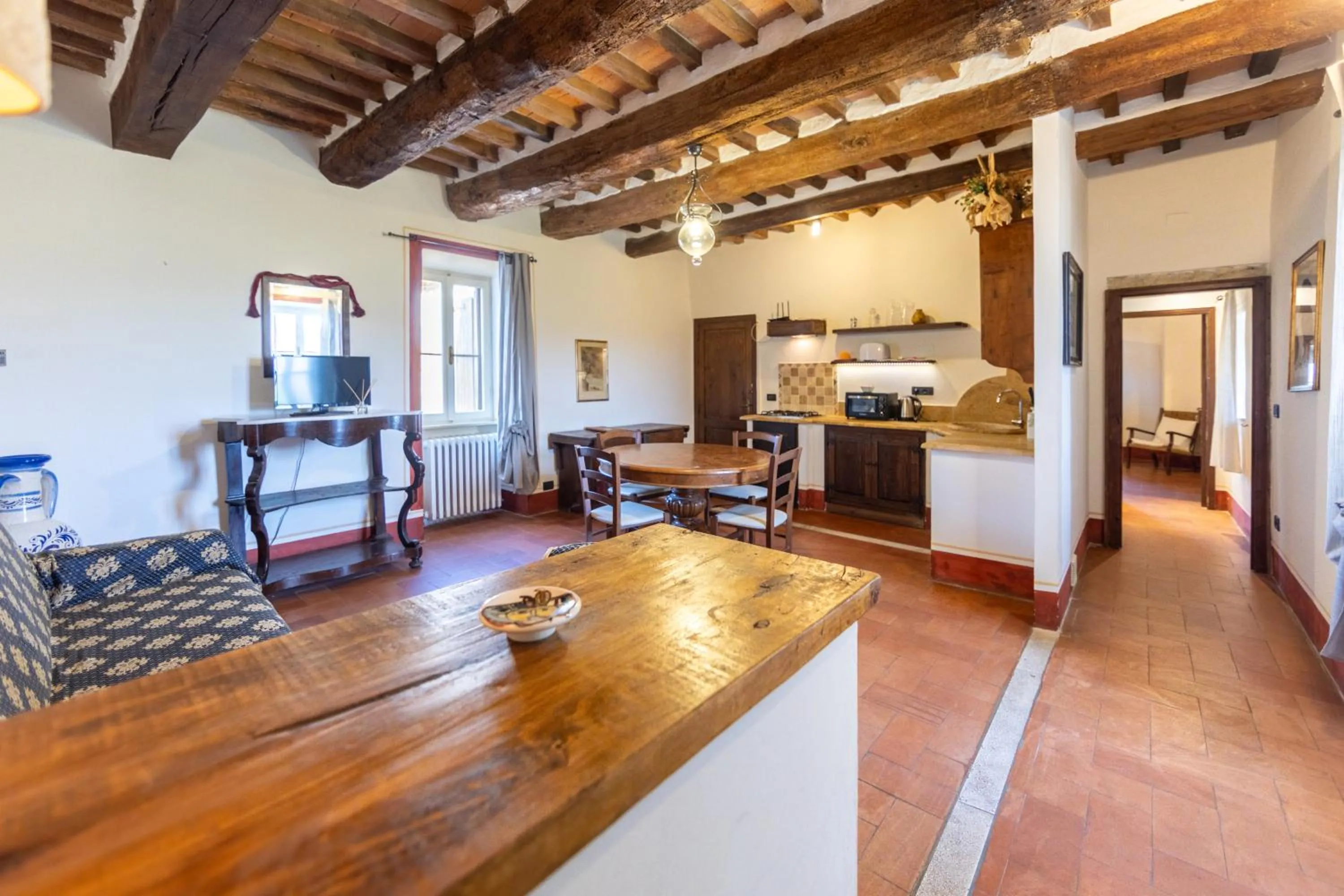 Kitchen or kitchenette in B&B Il Molinello