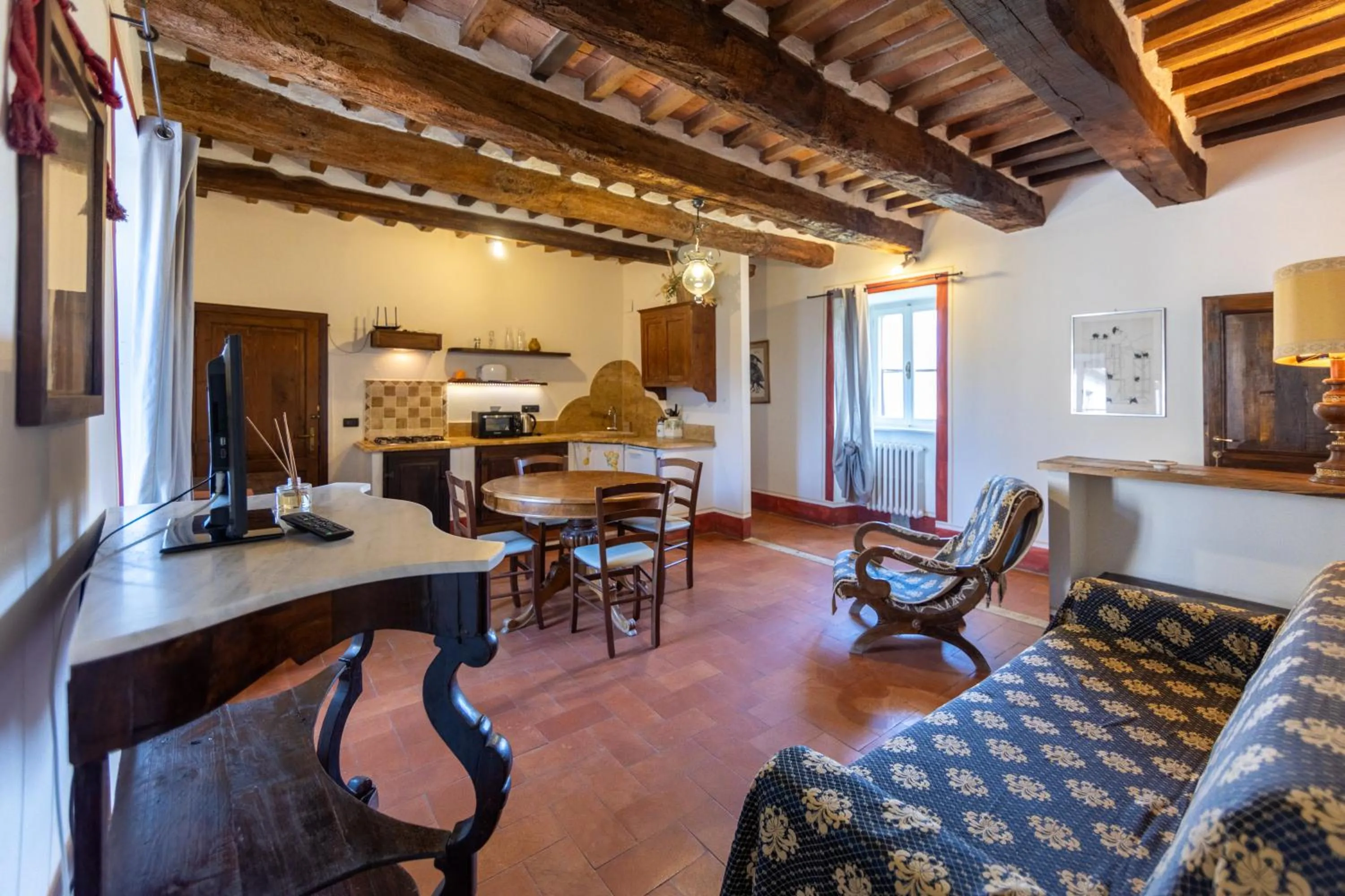 Kitchen or kitchenette in B&B Il Molinello